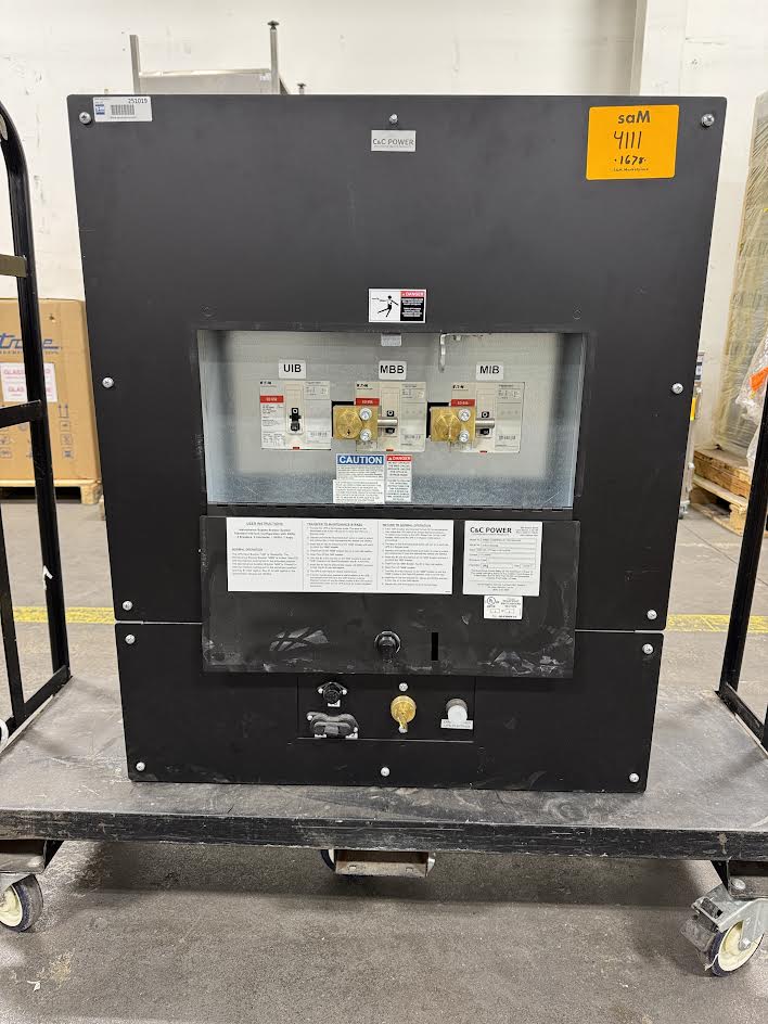 UPS Maintenance Bypass | C&C Power | Model # 90880-C208365ECA175A15044MB  | 208 Volt