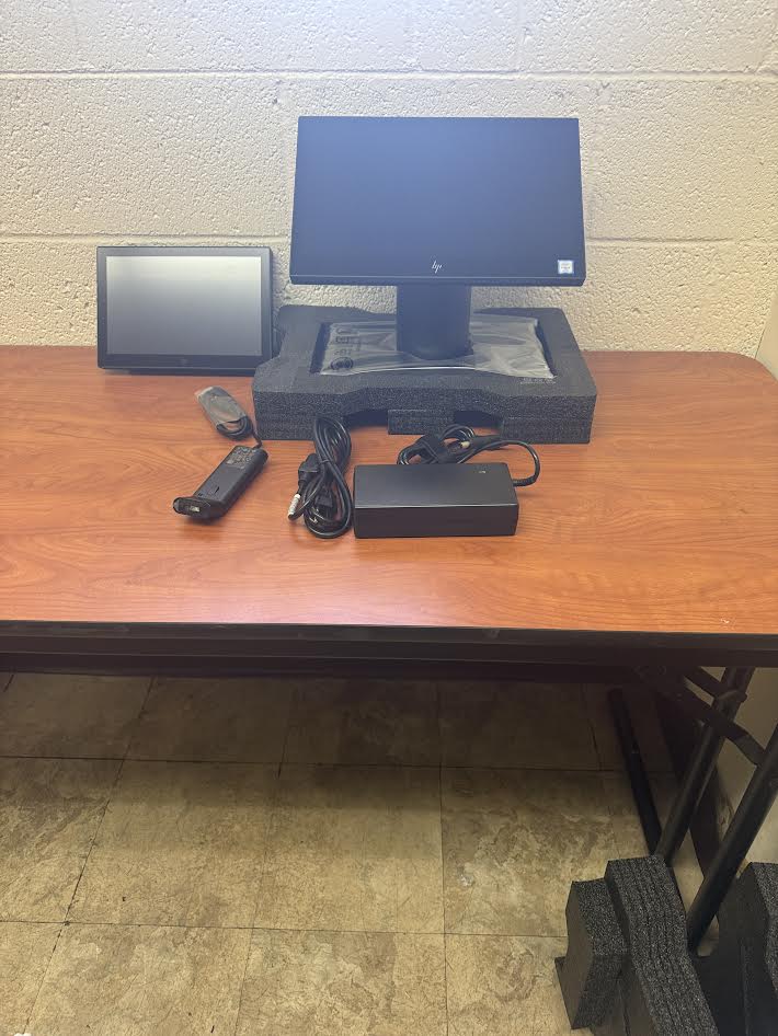 POS 10.1" Touch Screen Display with Base | HP | Model # POS Engage One with CIS Plus