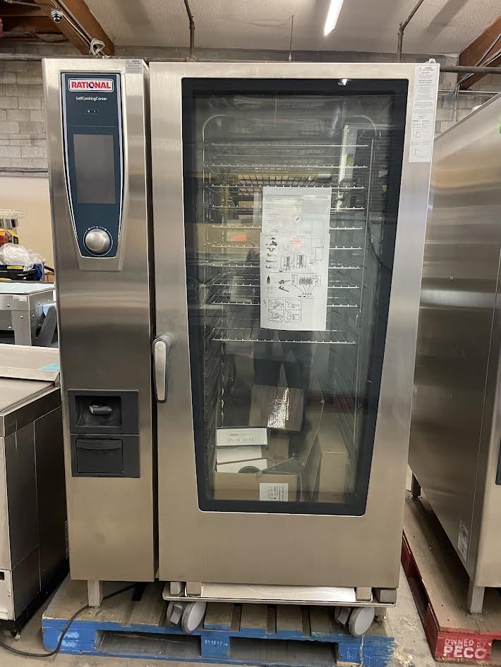 Self Cooking Center Oven | Rational | Model # SCC-WE-202| Ser # E22SI18042663435| 480 Volt