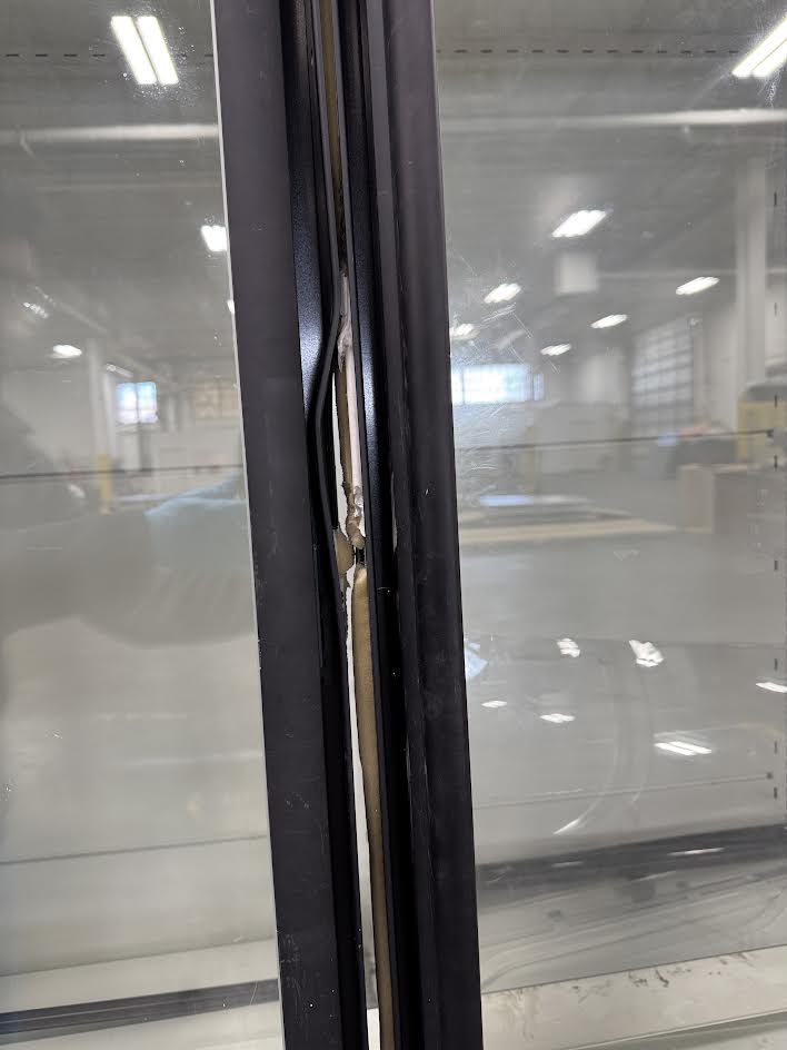 Self Contained Glass 8-Door Run Freezer | Purecold | M# ICON6 1OS7LA1 (2) 4door | 208/120V