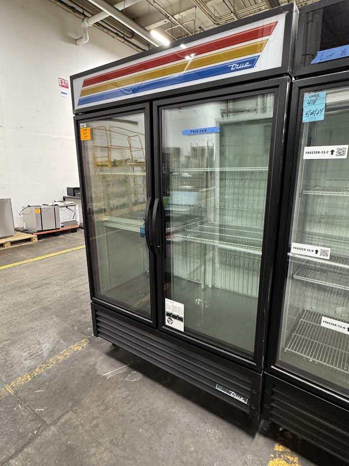 2 Door Glass Freezer | True | Model # GDM-49F-HC-TSL-01 | 115 Volt