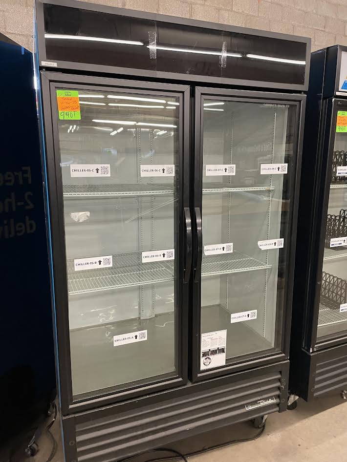 True 2 Door Glass Cooler