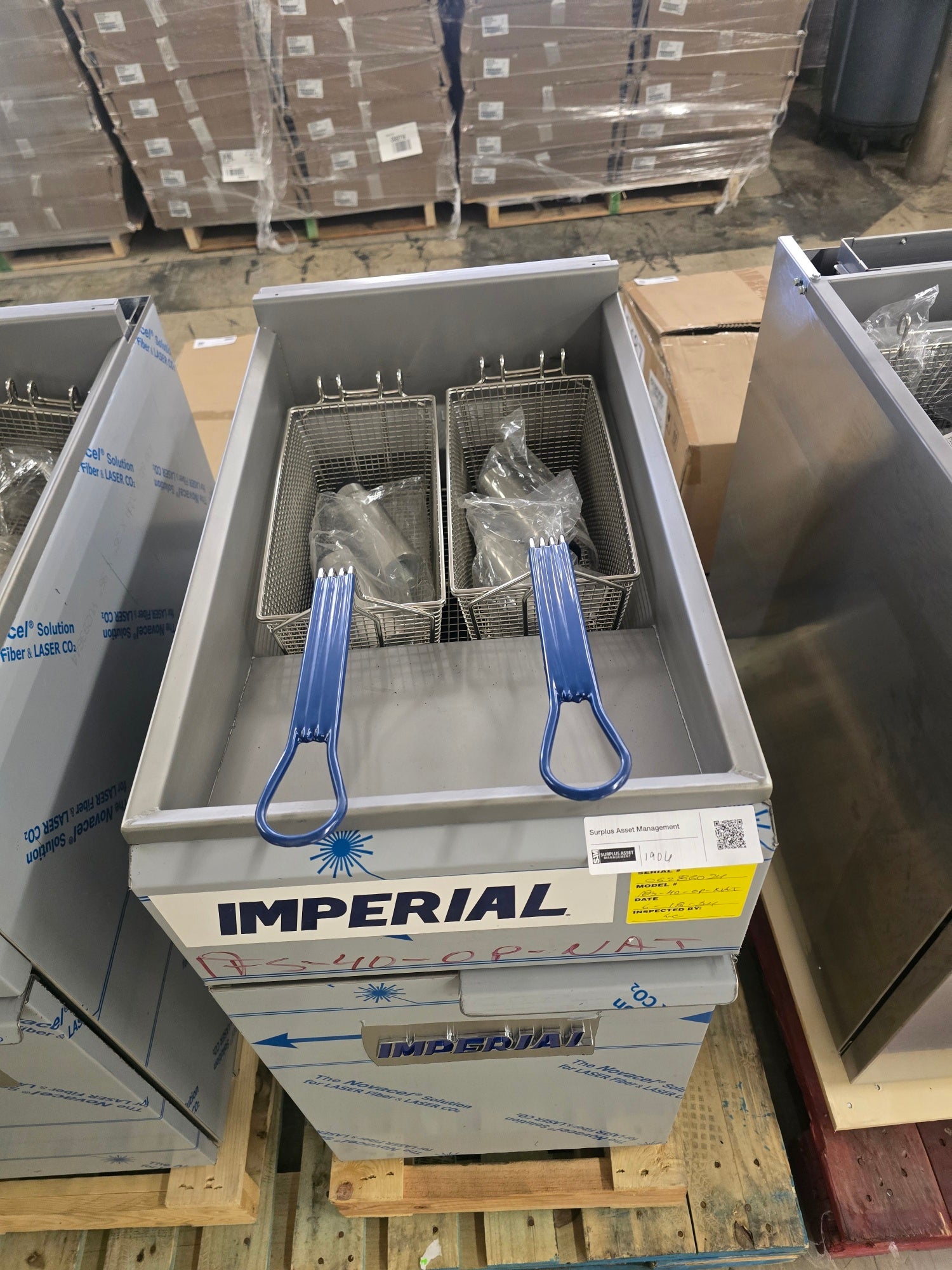 **NEW**Imperial | IFS-40-OP | Natural Gas | 40 LB Open Pot | Fryer