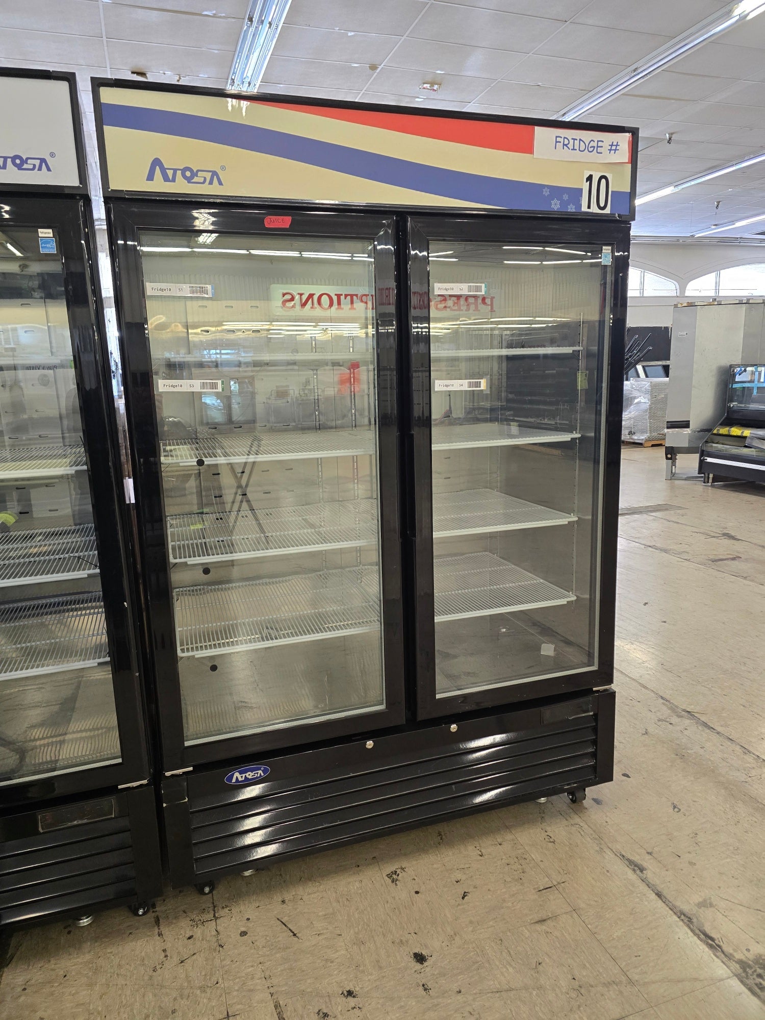 ATOSA | MCF8723GR | COMMERCIAL REFRIGERATOR MERCHANDISER | 43.8 CU