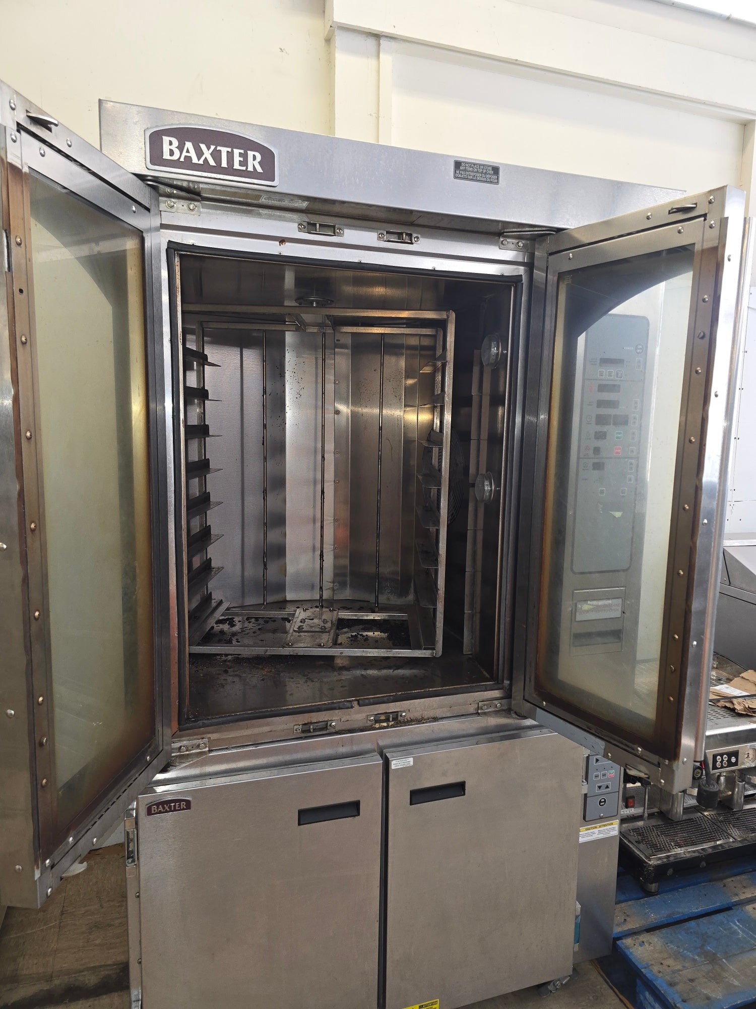 Baxter | OV310E | Deck Mini Electric Rotating Rack Convection Oven