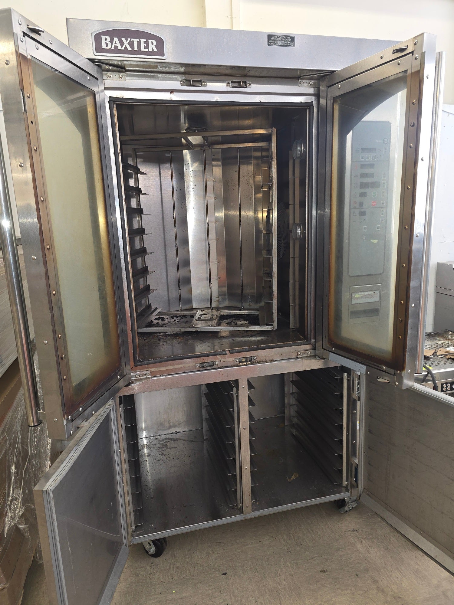 Baxter | OV310E | Deck Mini Electric Rotating Rack Convection Oven