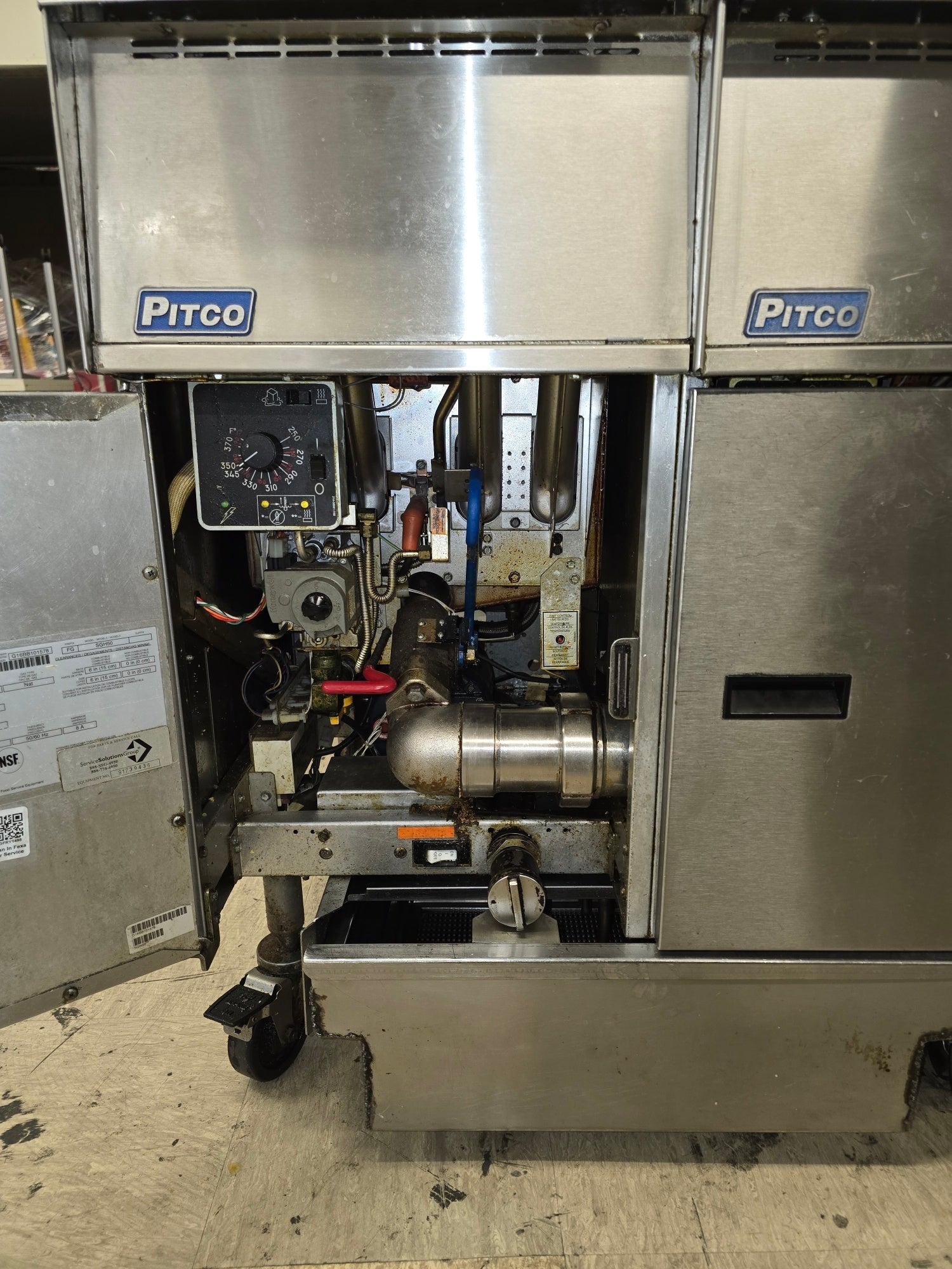 Gas Frying Station | Pitco | Model # SGH50 | NG / 115 Volt