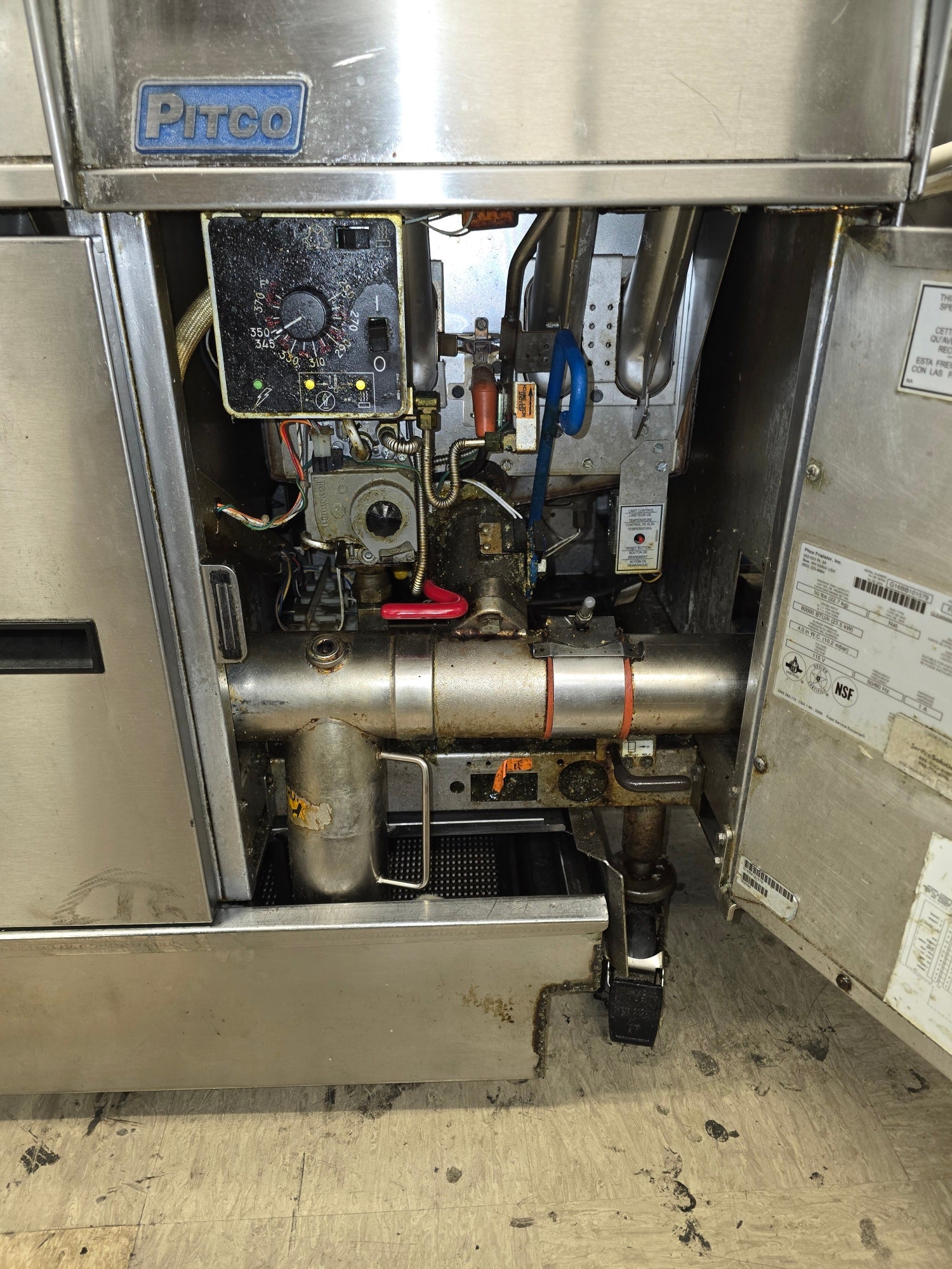 Gas Frying Station | Pitco | Model # SGH50 | NG / 115 Volt