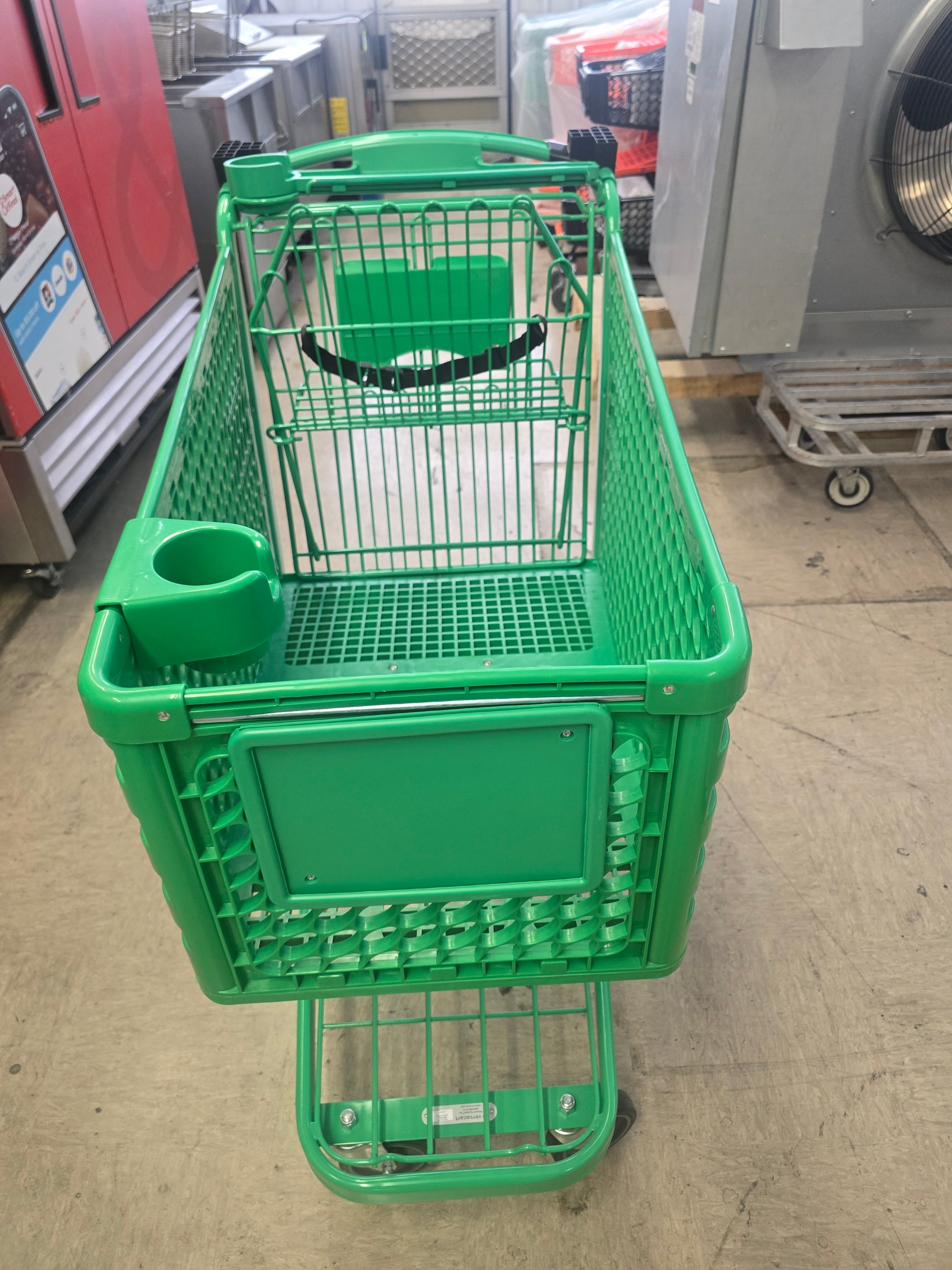 Large Green Shopping Cart | Model # 103-172-CH