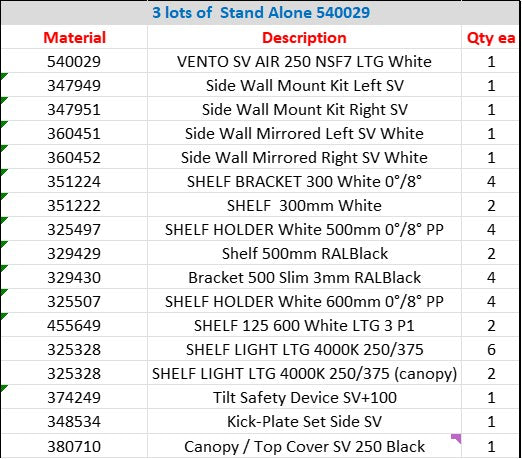 **NEW** Refrigerated Multideck Cases | AHT | Model # Vento | 208 Volt