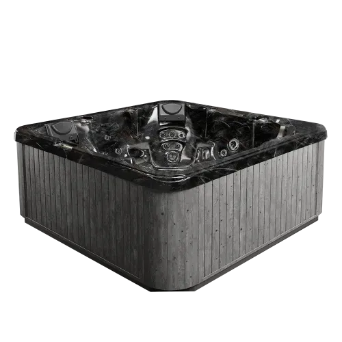 Hot Tub | D1 | Latitude | s/n 27-L-16 | Driftwood Grey Skirt | 240 Volt