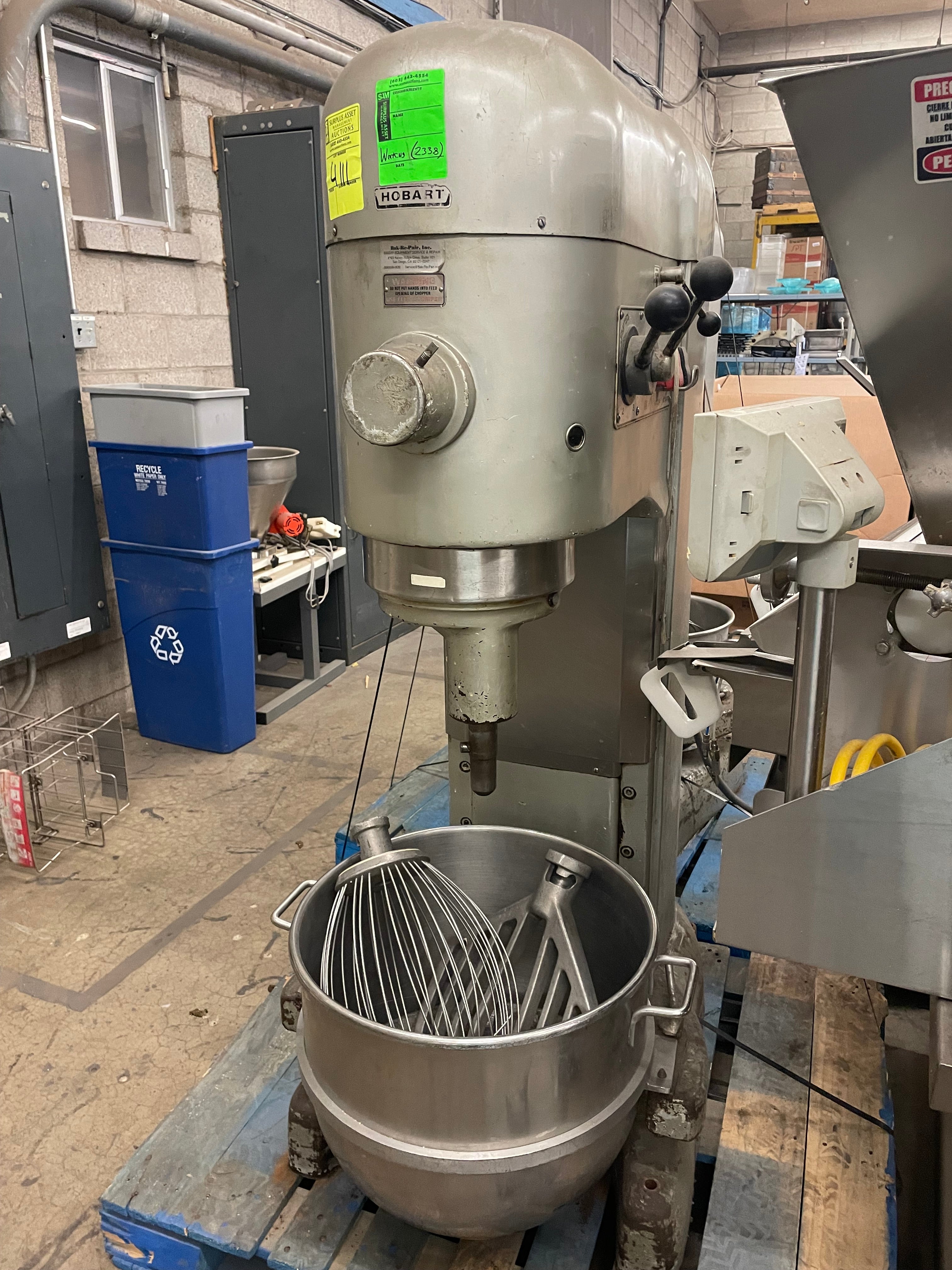 80 Qt Mixer | Hobart | Model # M802 | 208 Volts