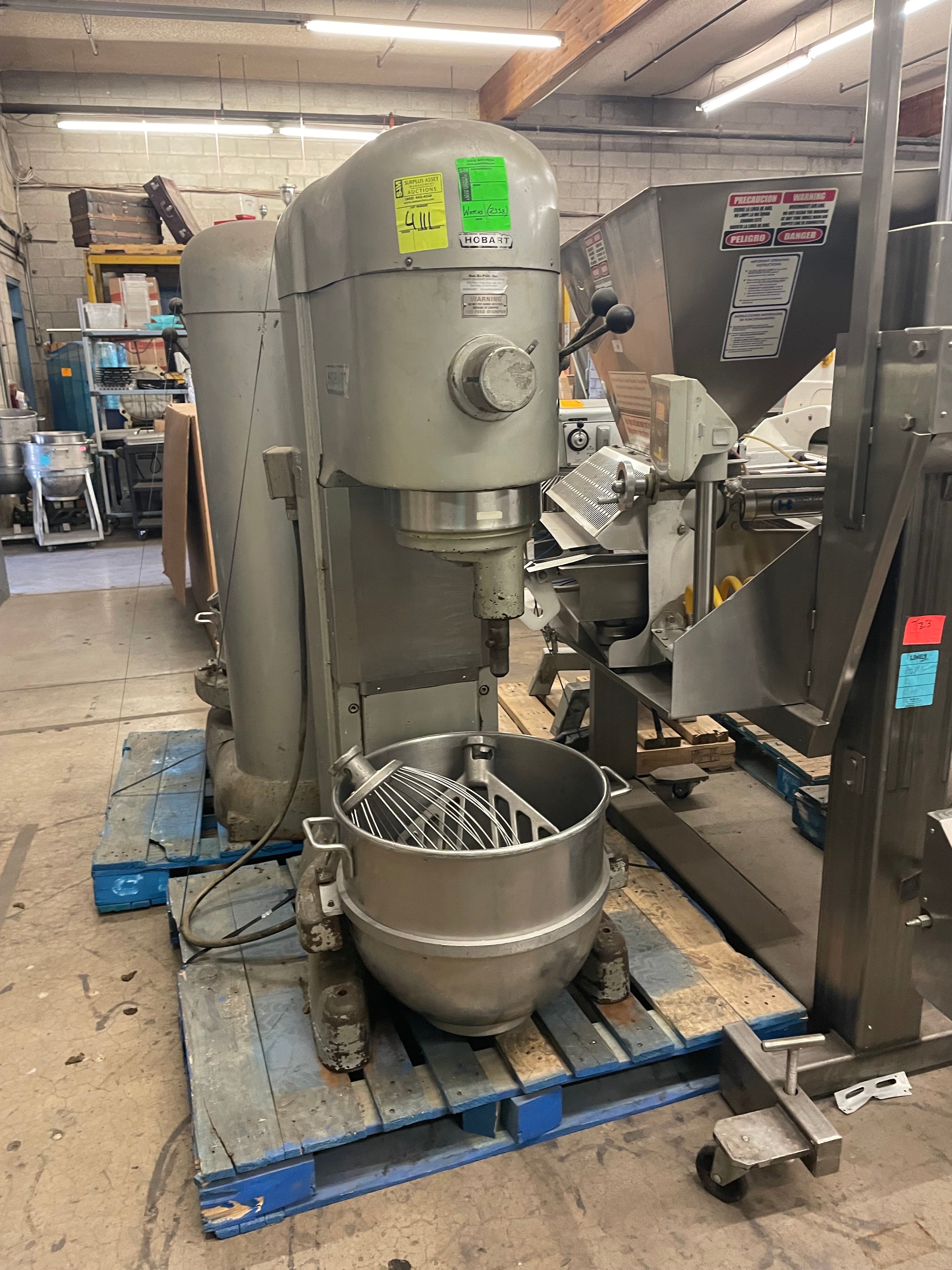 80 Qt Mixer | Hobart | Model # M802 | 208 Volts