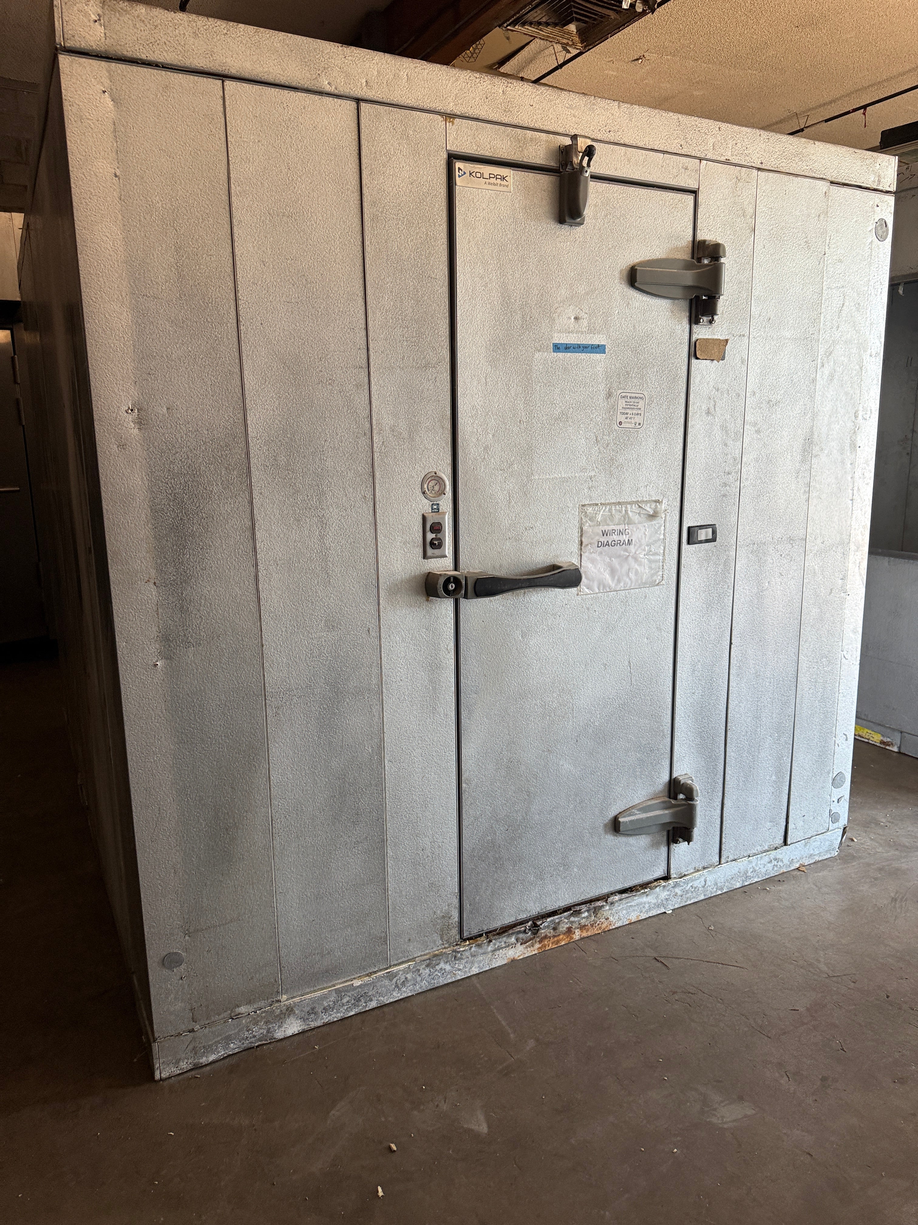 Walk in Freezer, Kolpak