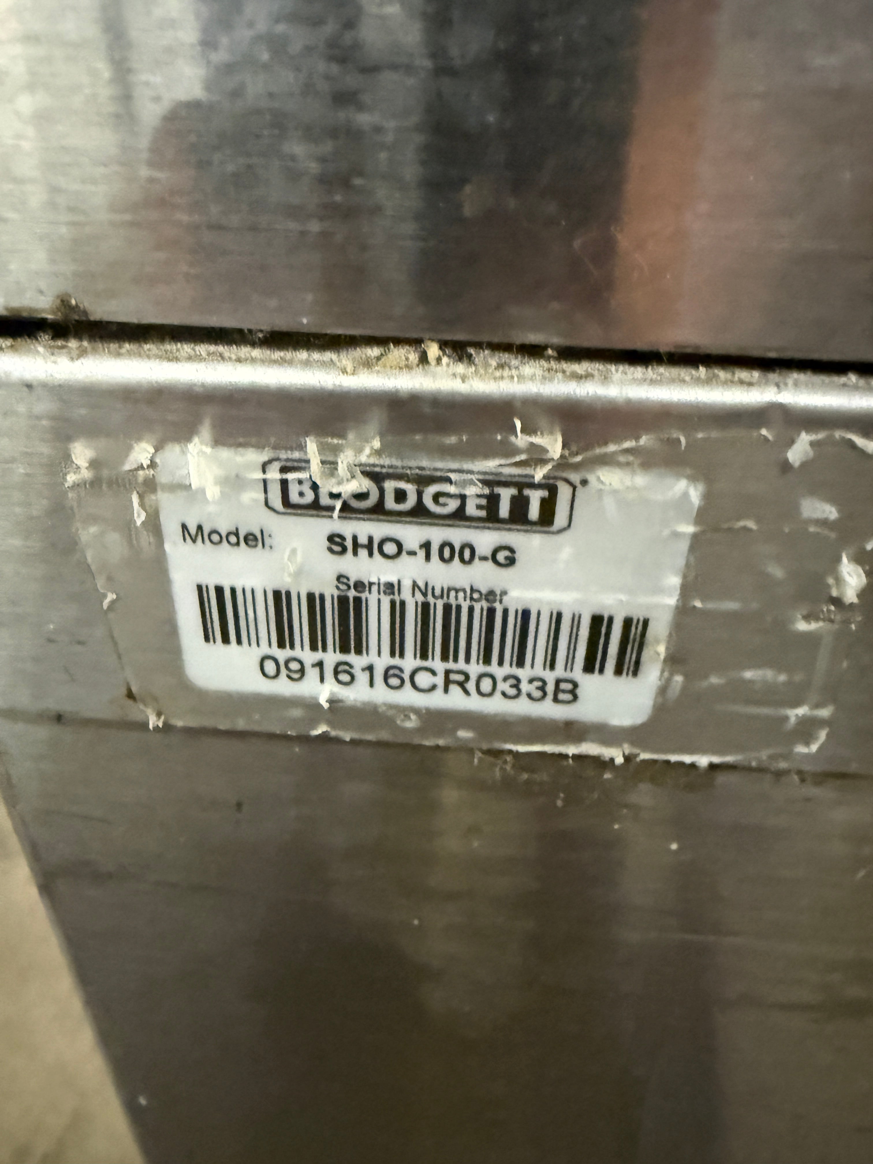Convection Oven | Blodgett | Model # SHO-100-G | Propane