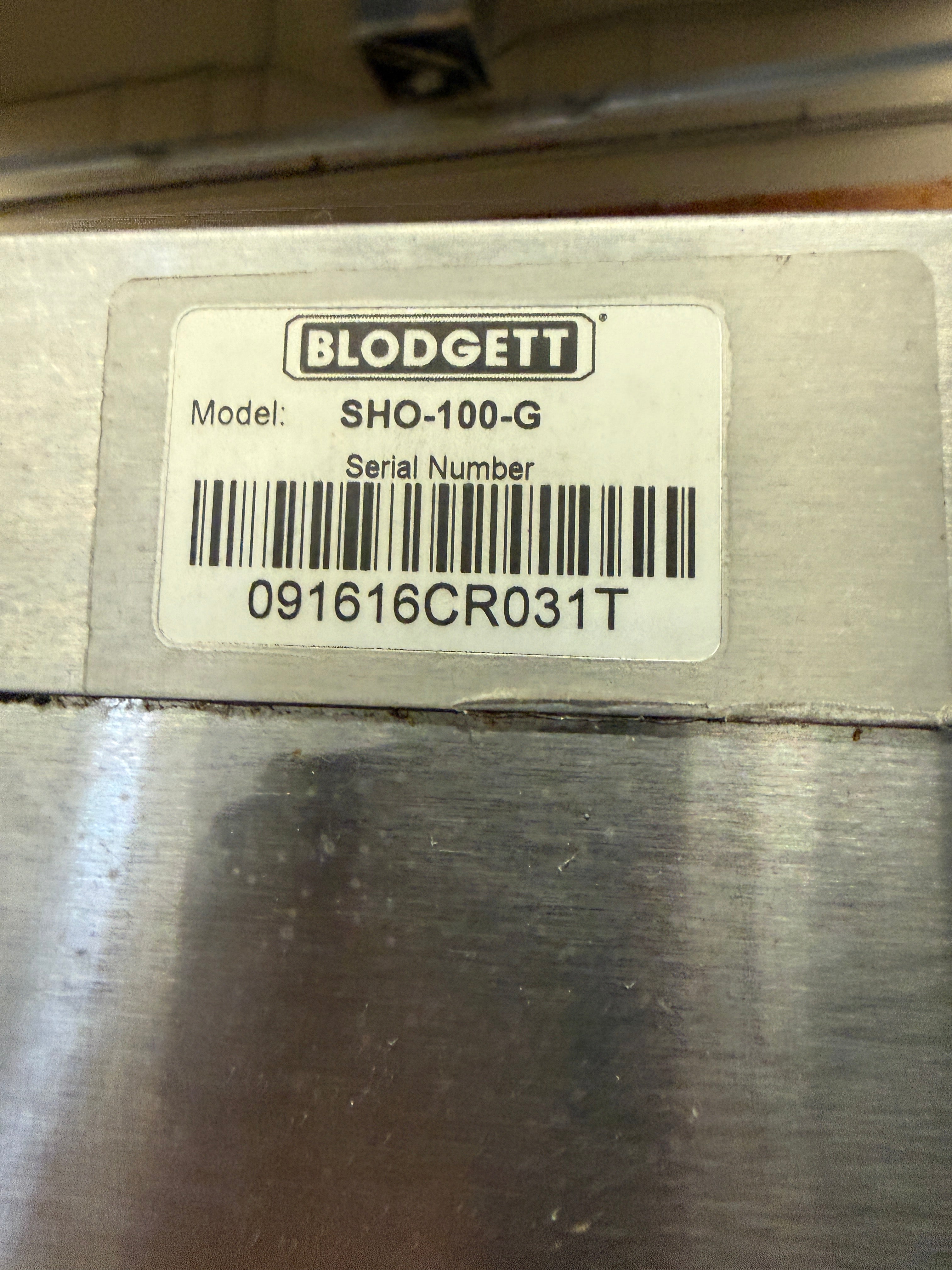 Convection Oven | Blodgett | Model # SHO-100-G | Propane