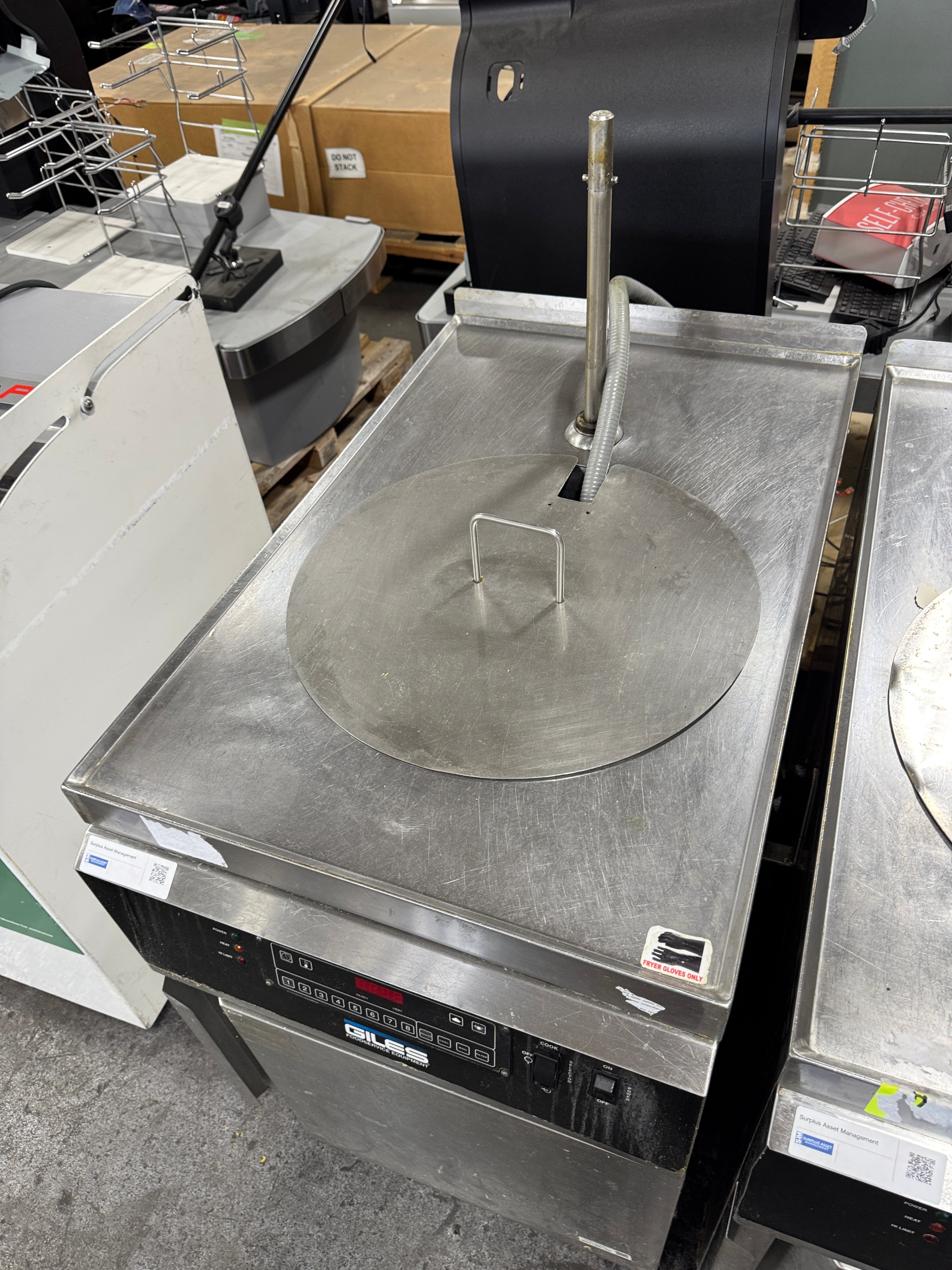 Electric Kettle Fryer | Giles | Model # GEF-560 | 208 Volts 3 phase