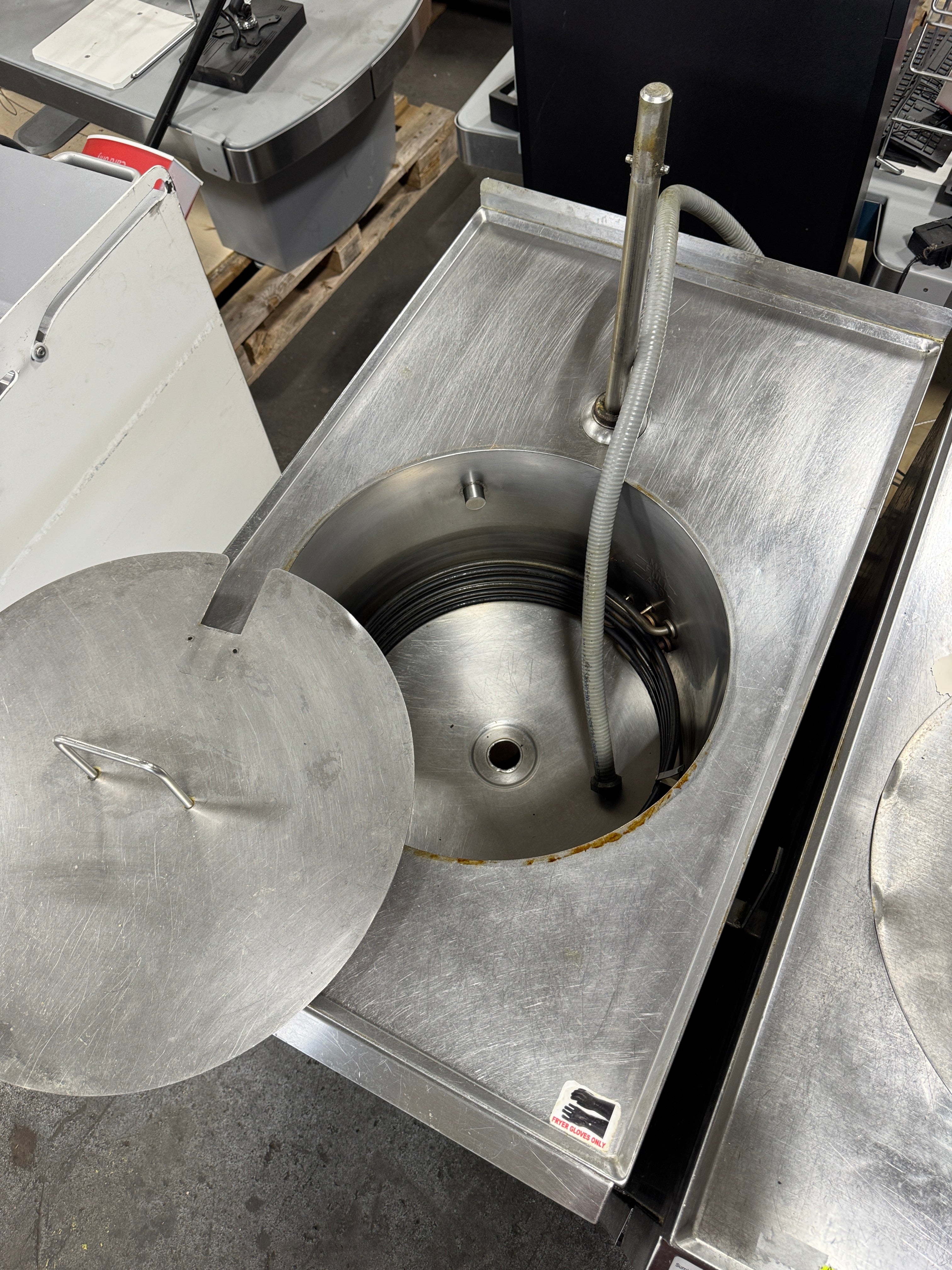 Electric Kettle Fryer | Giles | Model # GEF-560 | 208 Volts 3 phase