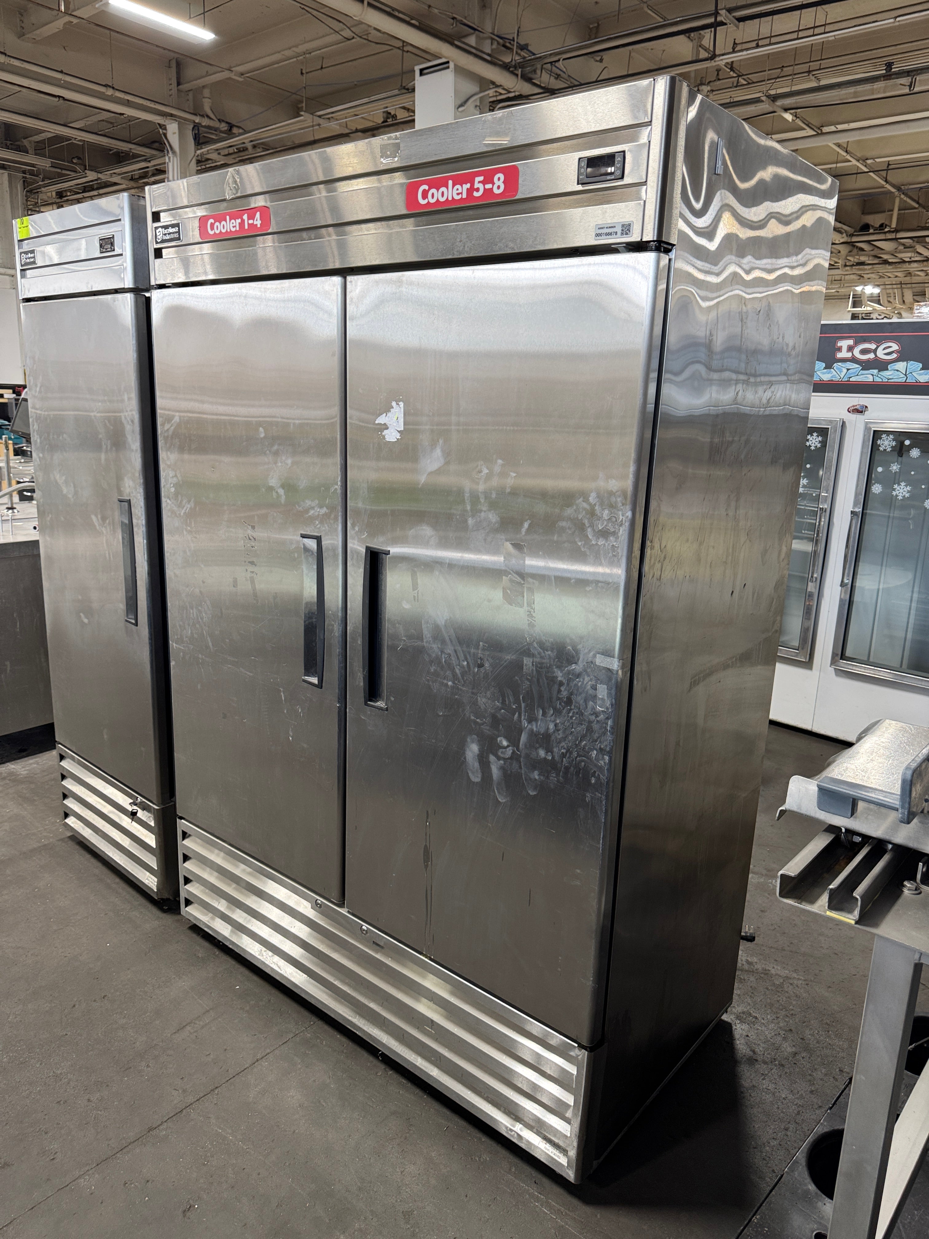 2022 Solid 2 Door Cooler | Excellence | Model # CR-43SS | 115 Volt