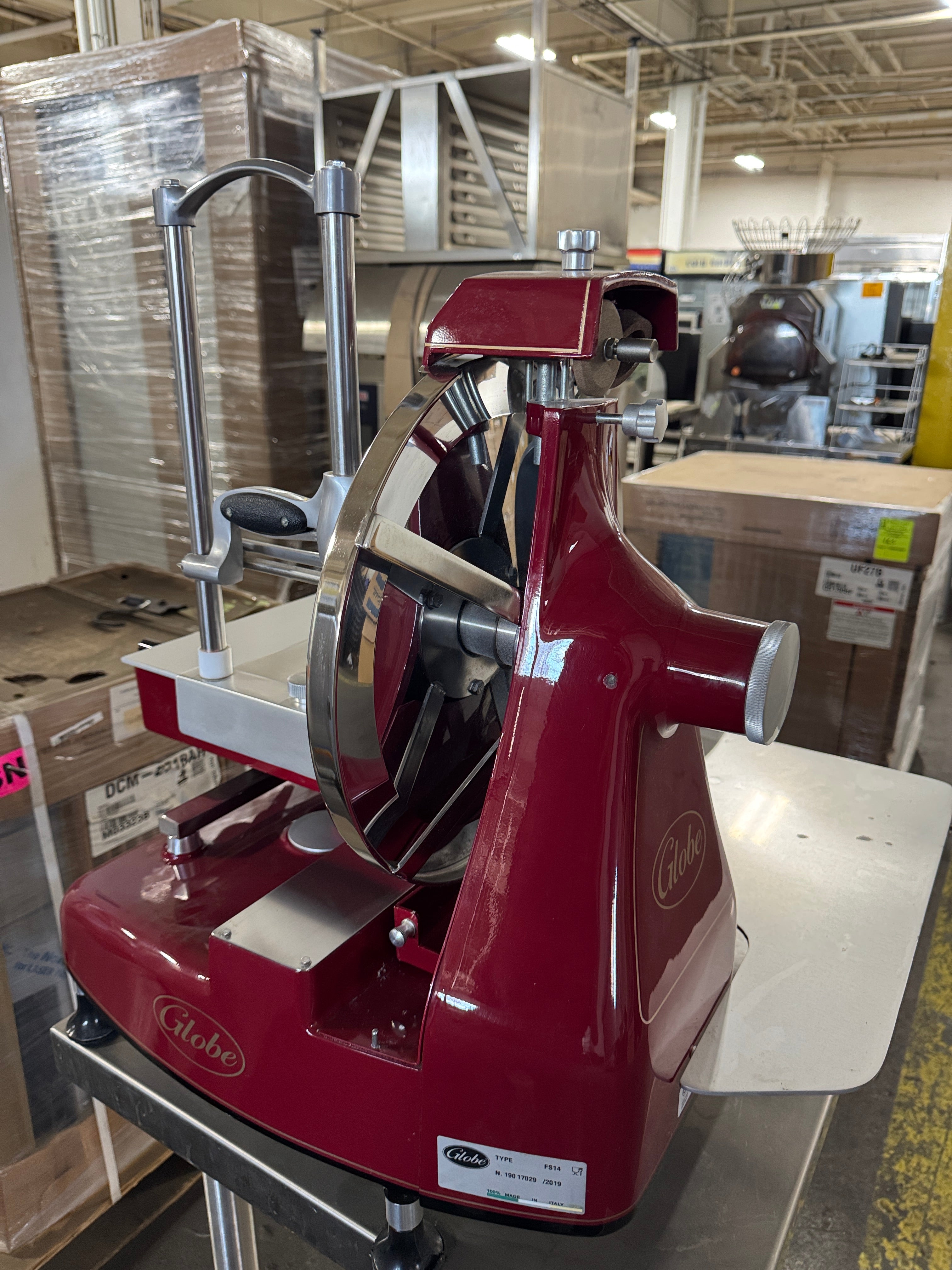 Prosciutto Meat Slicer | Globe | Model # FS14