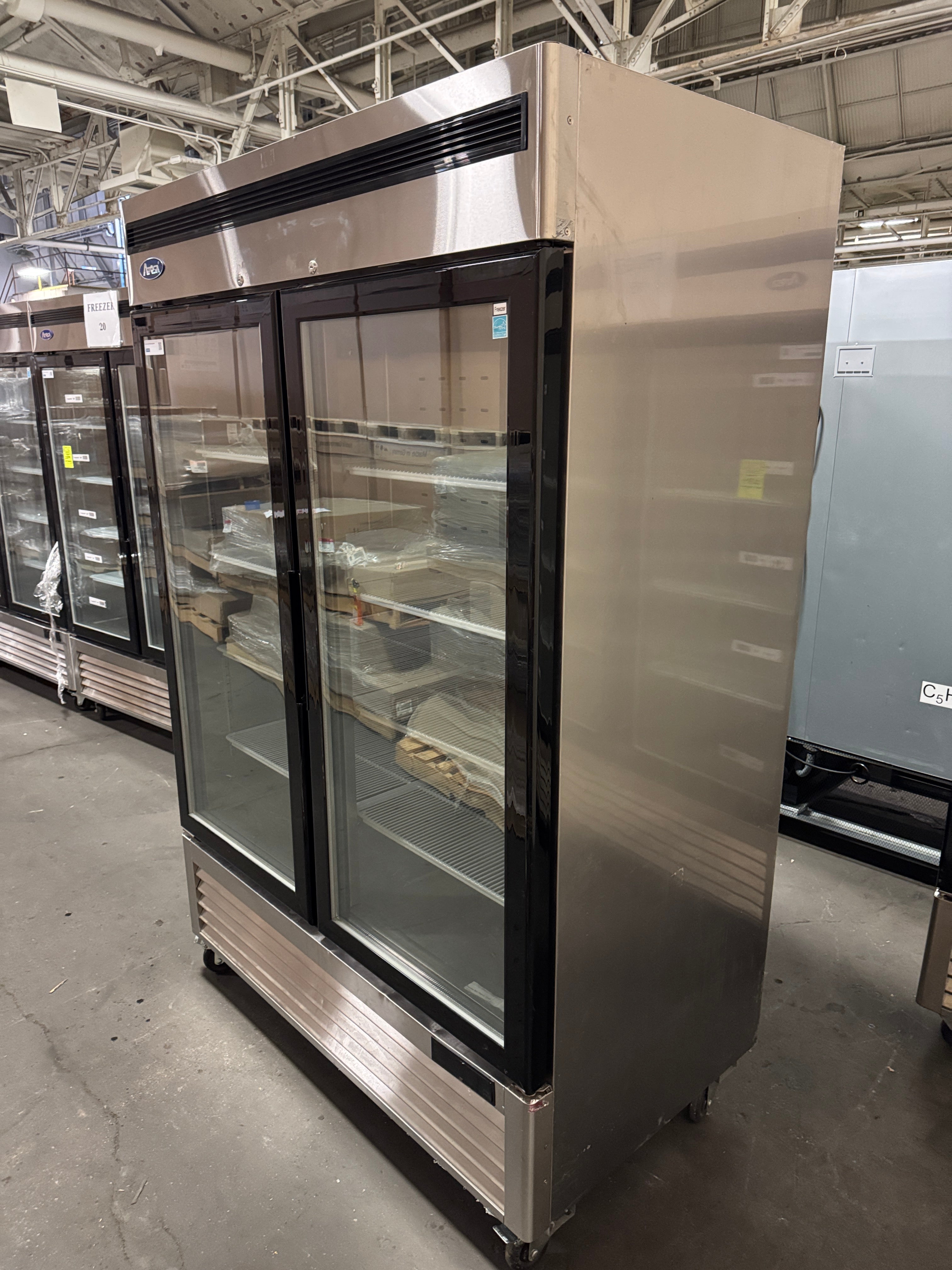 Stainless Steel Merchandiser Freezer | Atosa | M# MCF8703ES | 115v