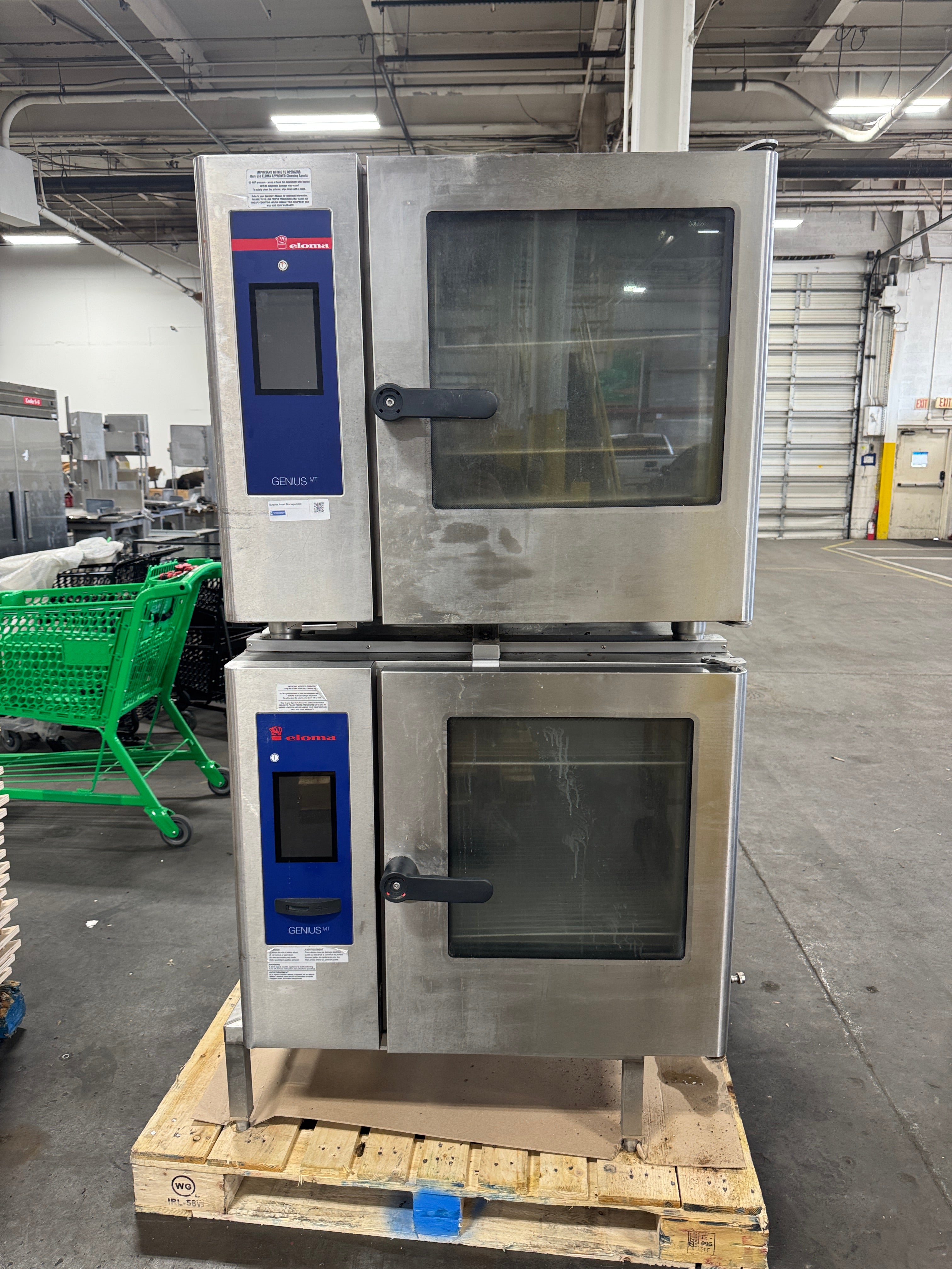 Double Stacked Combi Oven | Eloma | Model # Genius MT 6-11 | 208-240 Volt 3 phase