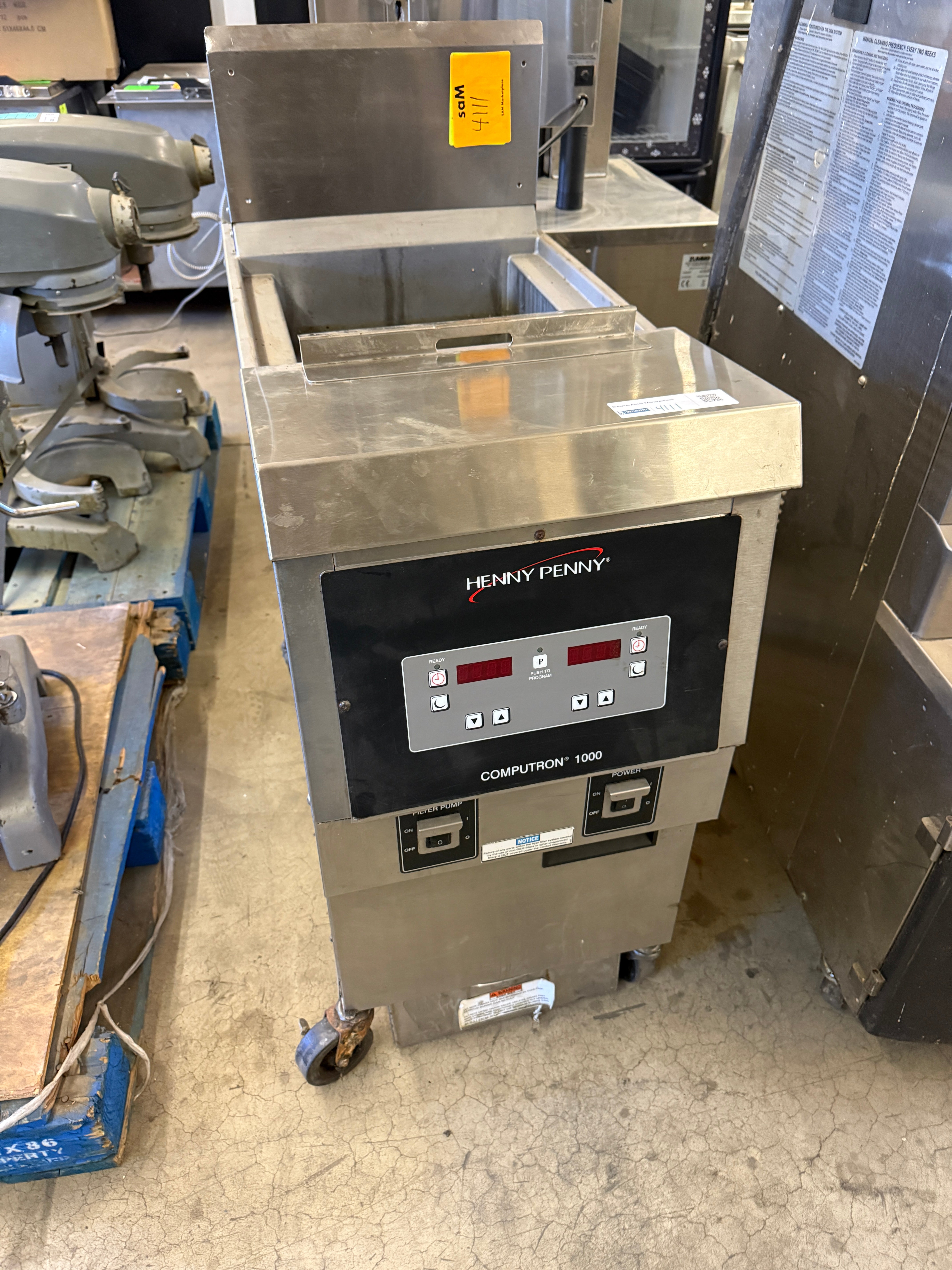 Open Fryer, Henny Penny