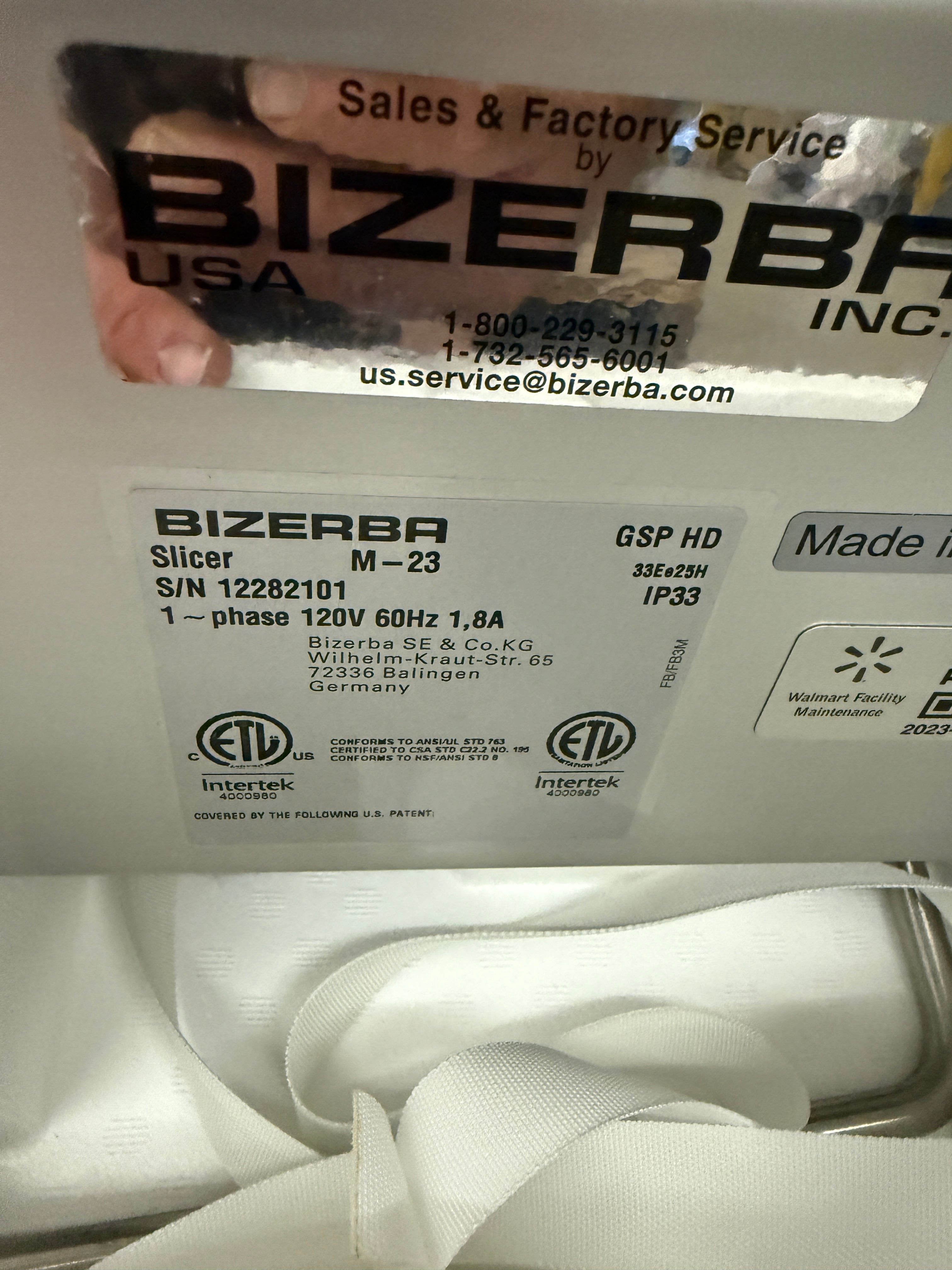 Automatic Slicer **NEW** | Bizerba | Model # GSP HD | 120 Volt