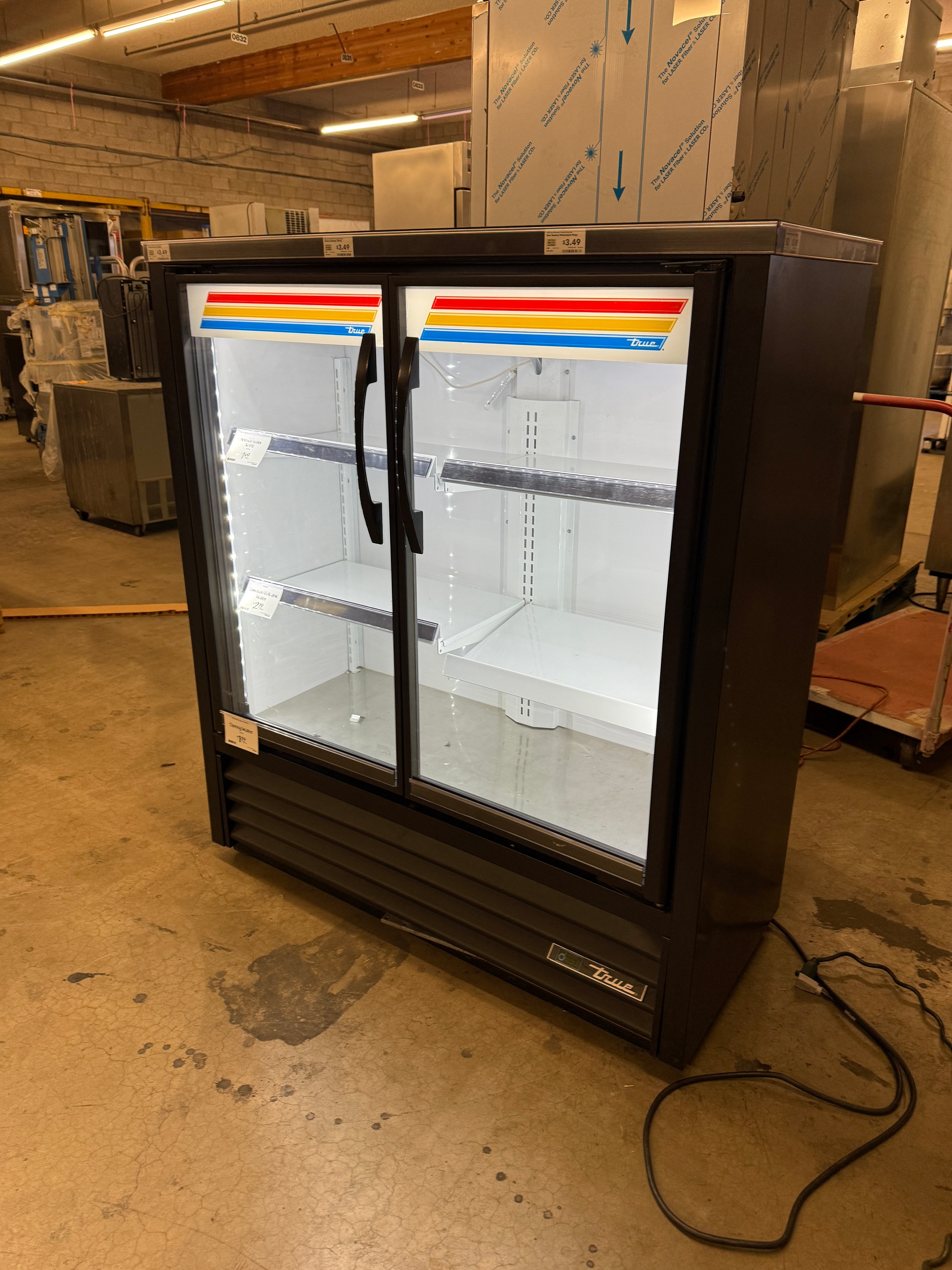 Merchandiser Checkout Cooler | True | Model TVM-485L-54-HC-VM01 | 115 Volts