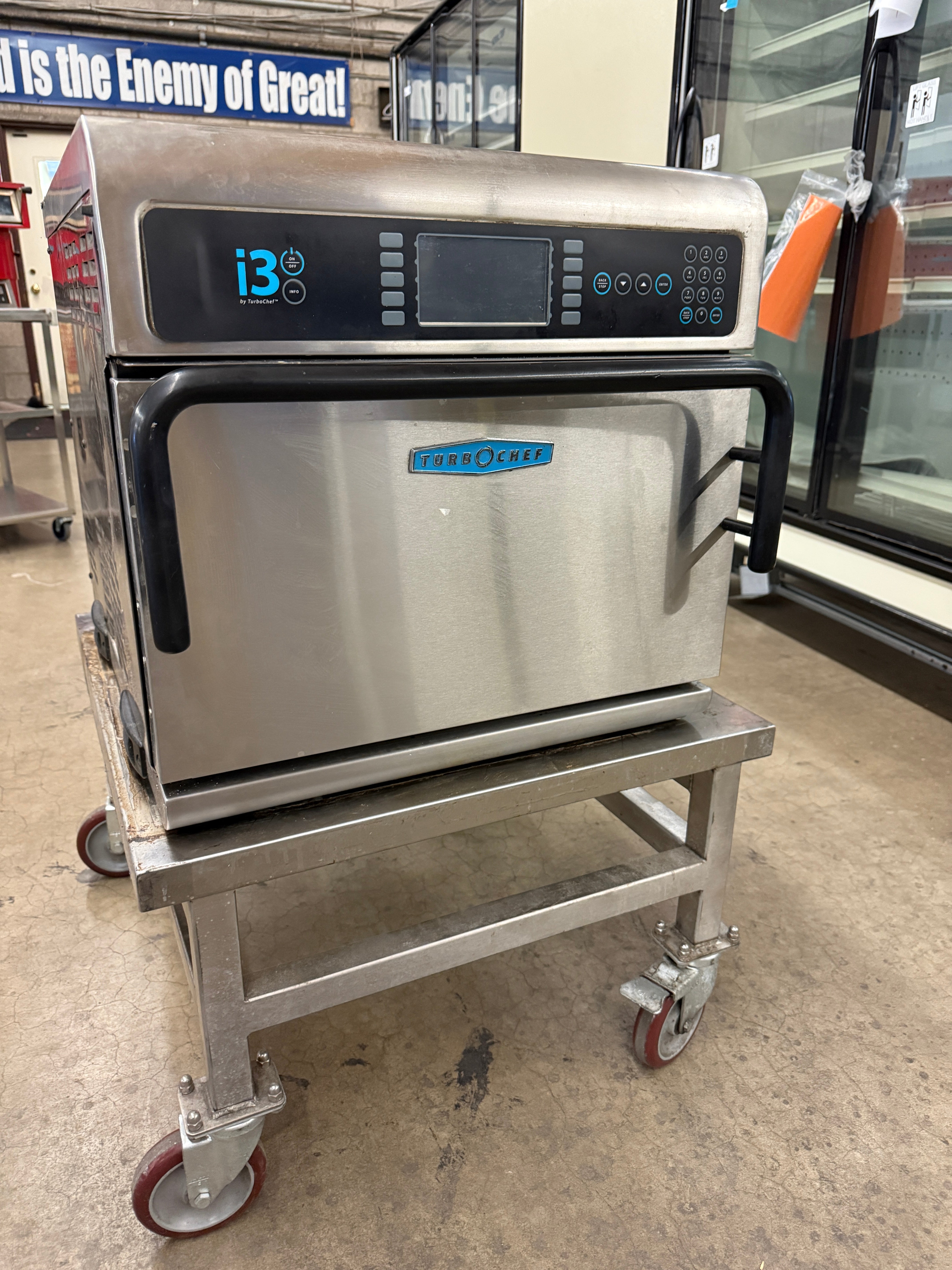 Rapid Cook Microwave / Convection Oven | Turbo Chef | Model # i3 | 240 Volt Single Phase