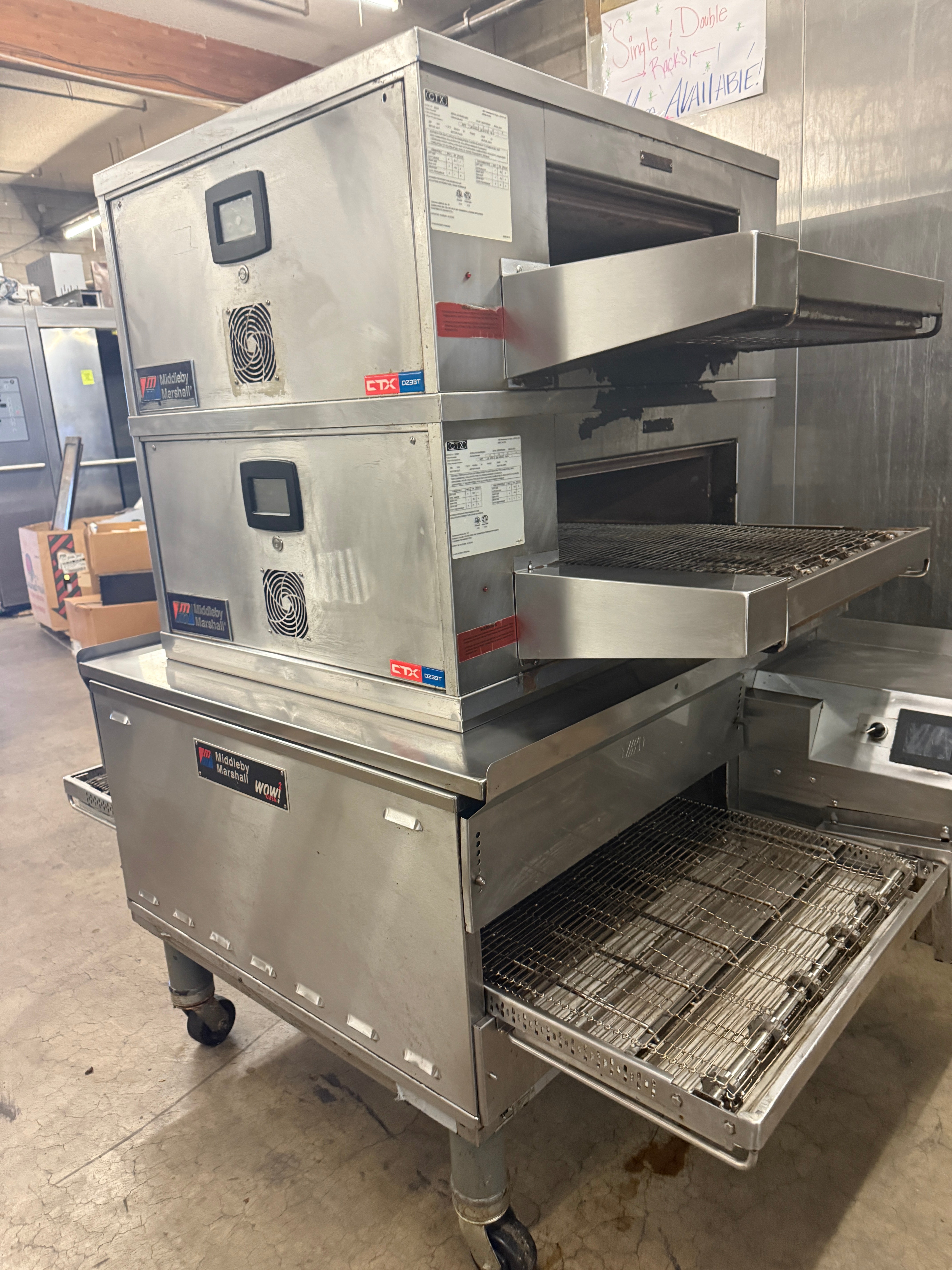 Pizza Oven | MIddleby Marshall | Model # (DZ33T 208V 3 Phase) & (PS638G NG)