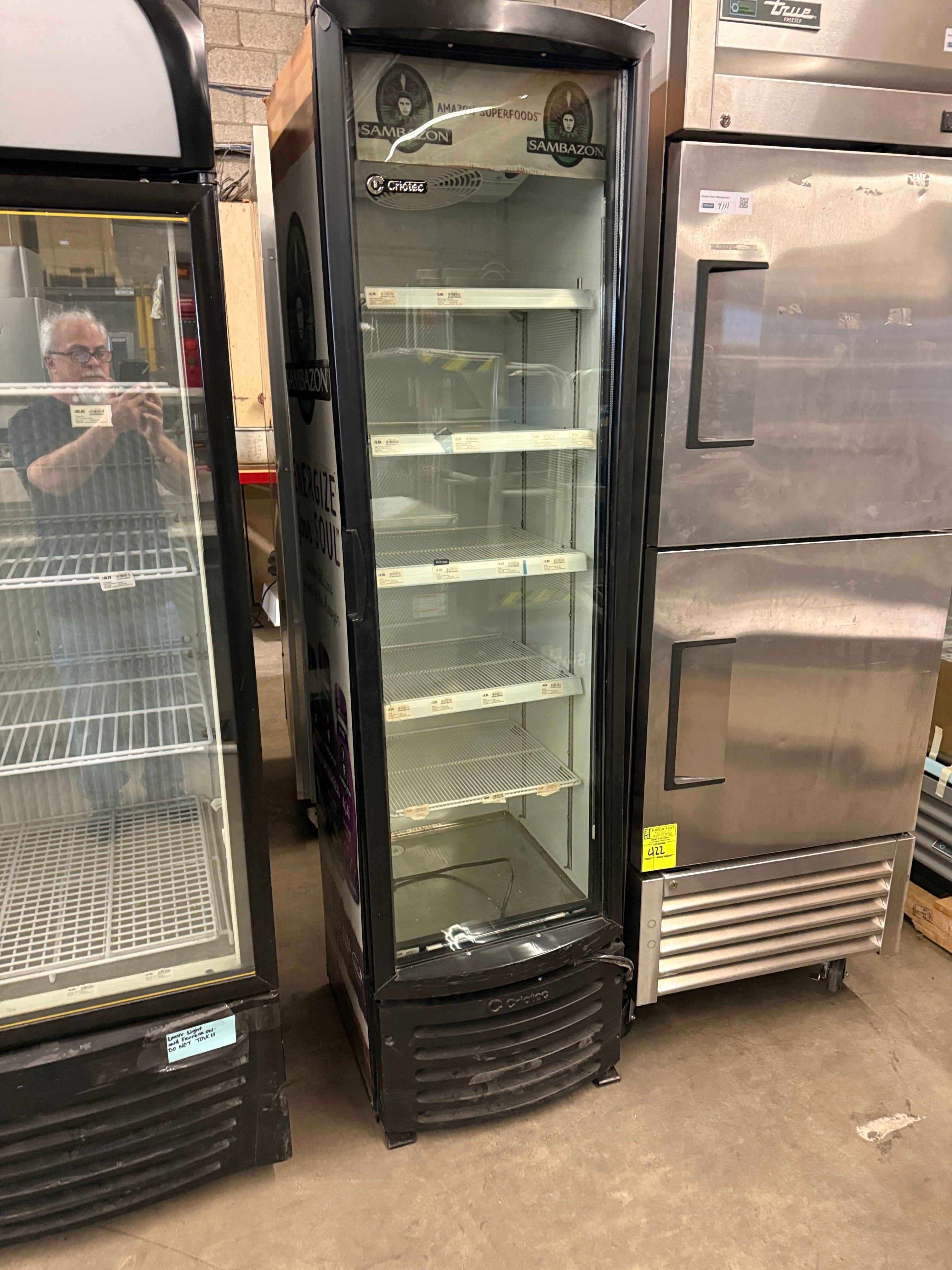 Cooler | Criotec | Model # CFX SL | 120 Volt single phase