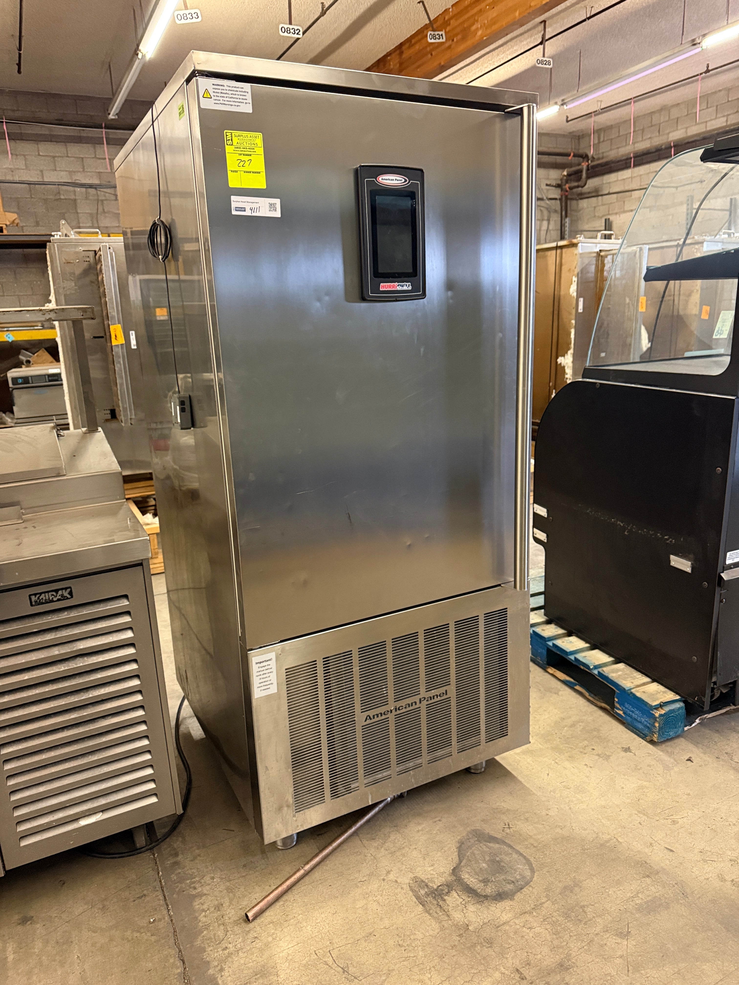 Blast Chiller, American Panel