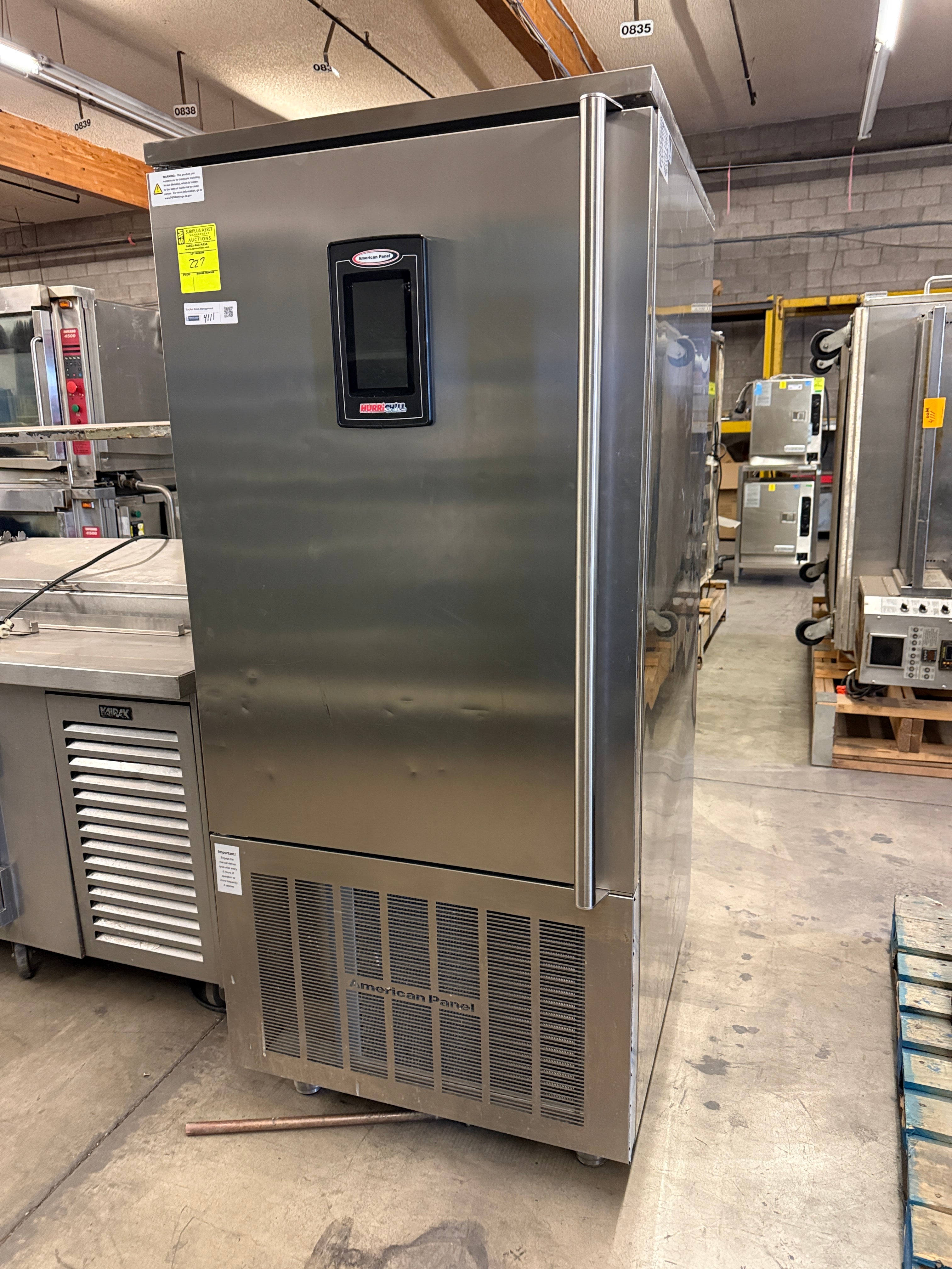 Blast Chiller | American Panel | Model # AP12BCF110-3 | 240 Volt 3 Phase