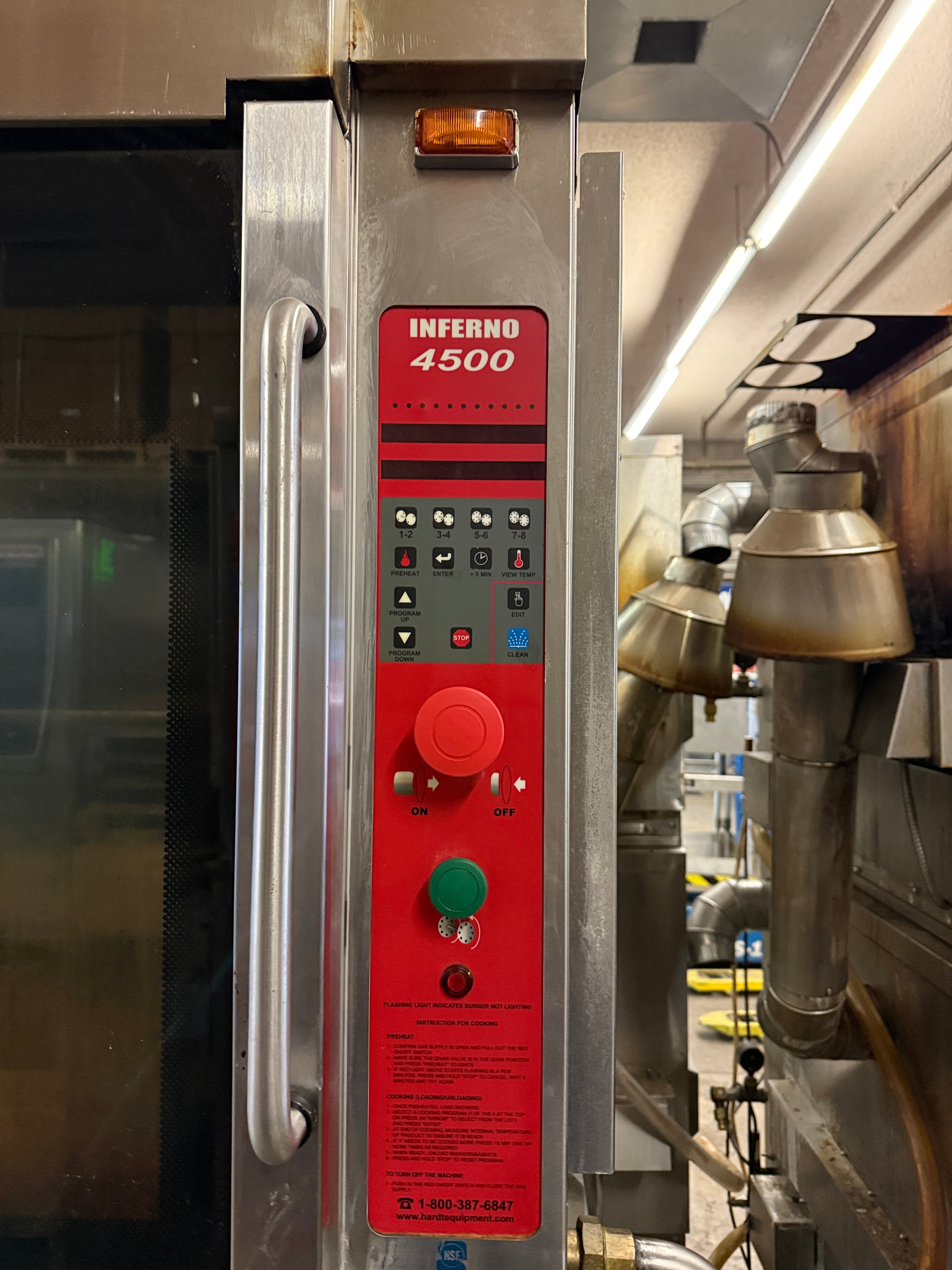 Rotisserie | Hardt | Model # Inferno 4500 | NG/120 Volt single phase