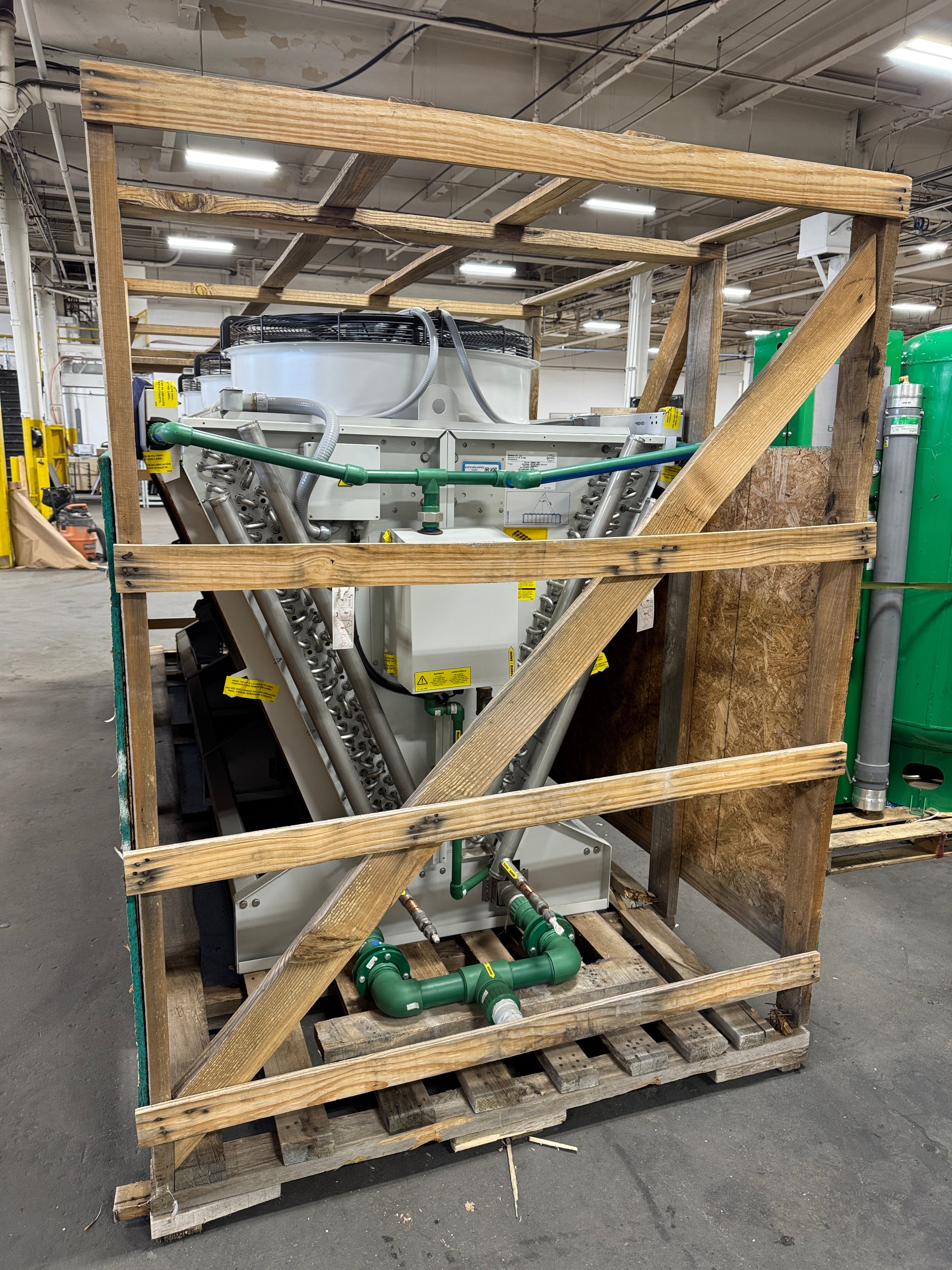 Guntner V-shape condenser