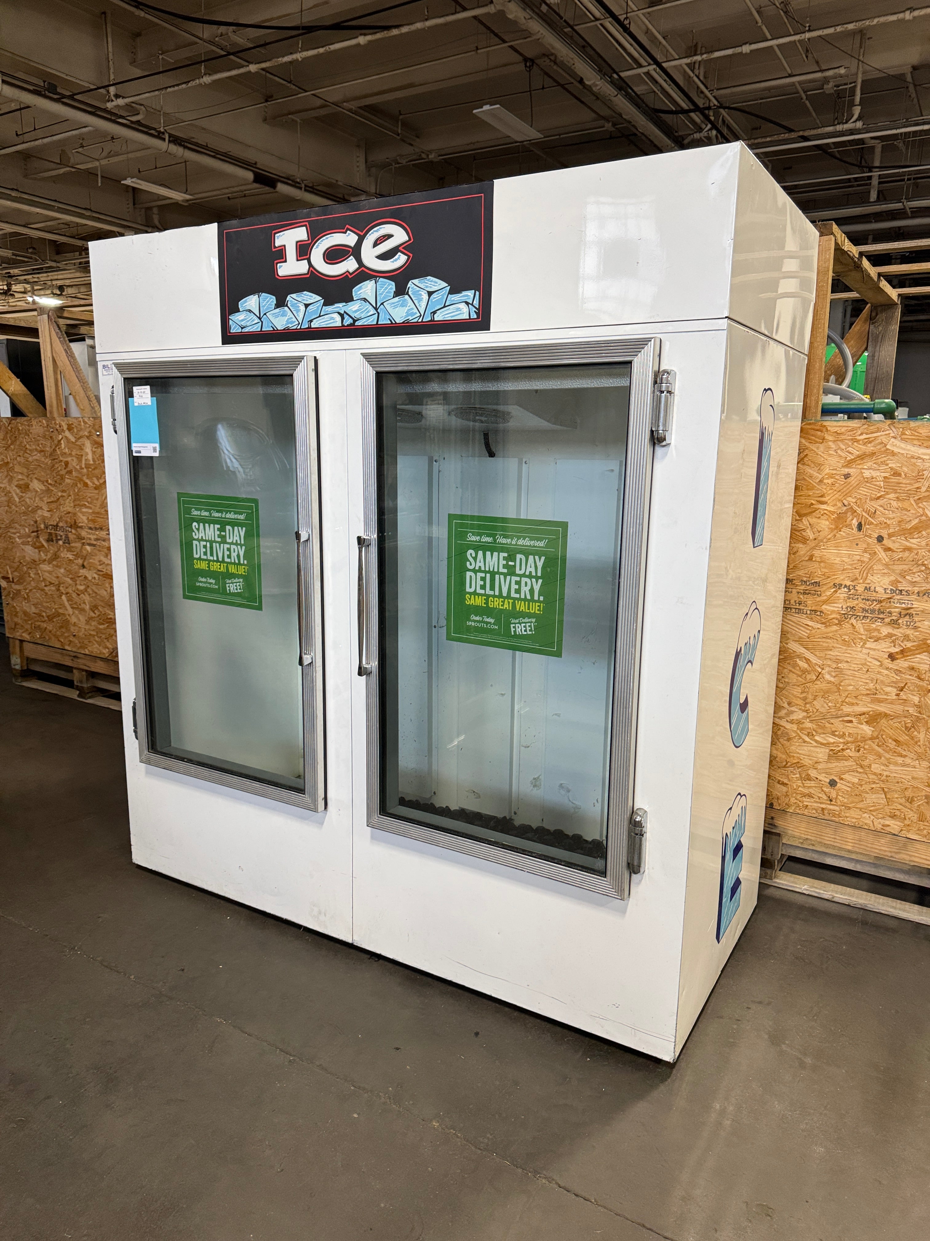 Indoor Ice Merchandiser | BILOFF | M# A68G | 115v
