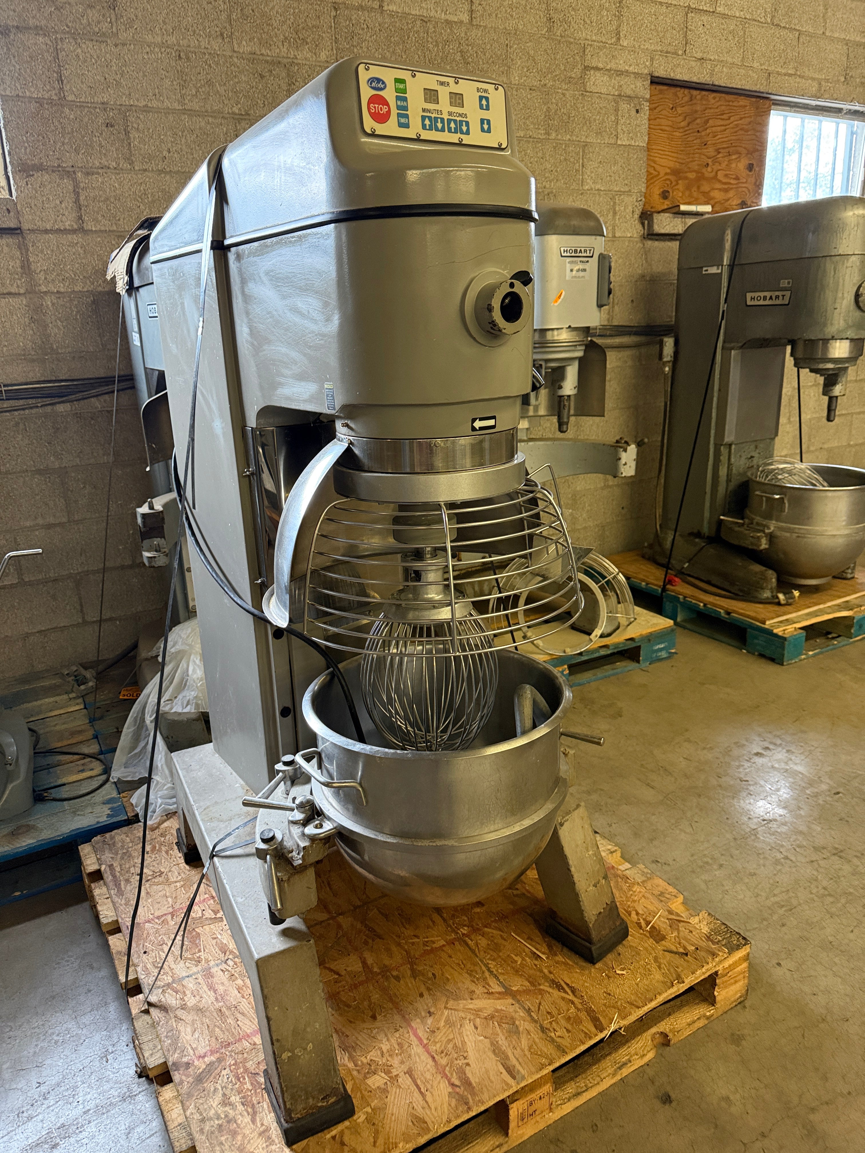 80qt Planetary Mixer | Globe | Model # SP80 | 240 Volt 3 phase