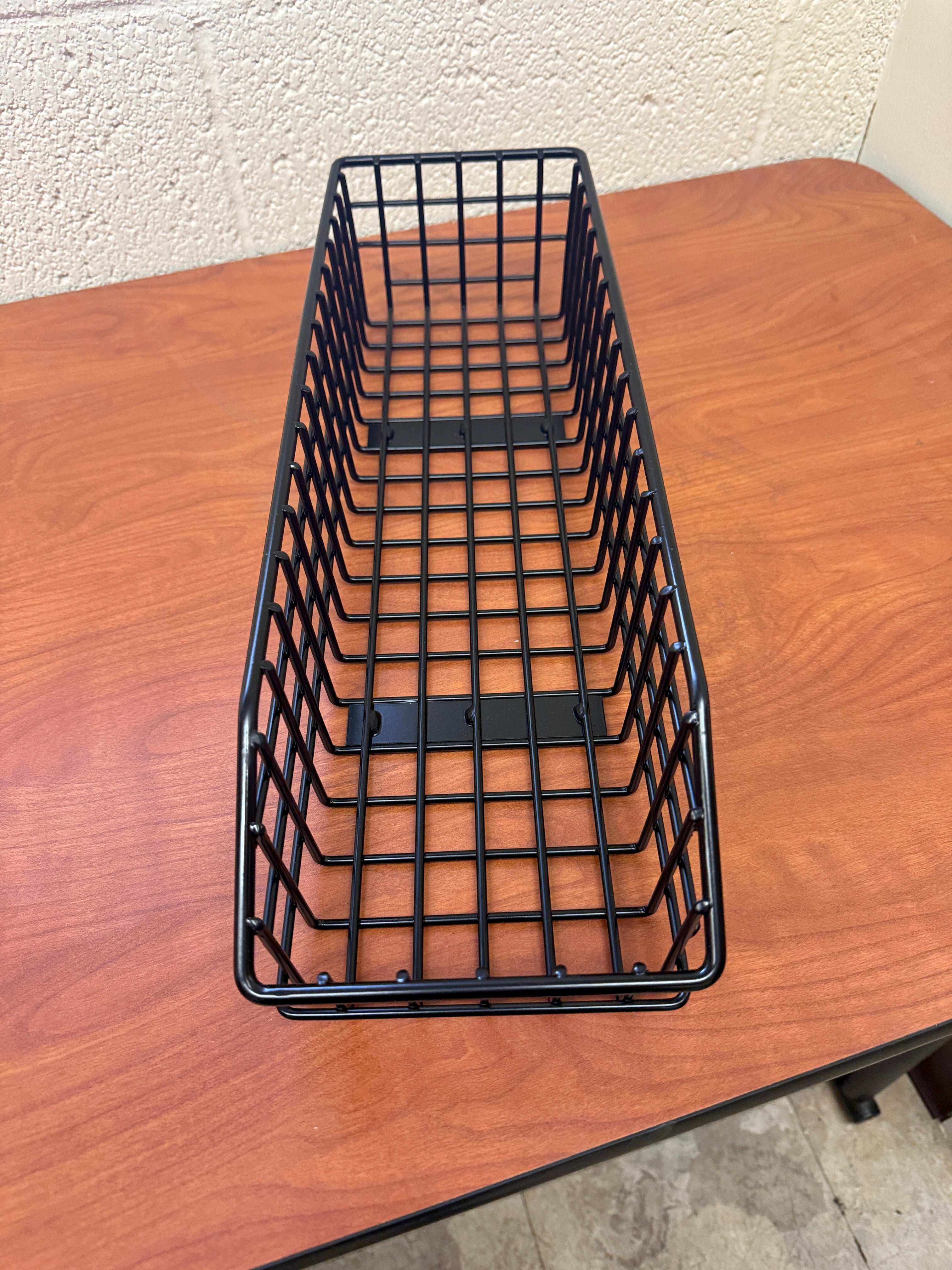 6"x4"x18" Black Basket