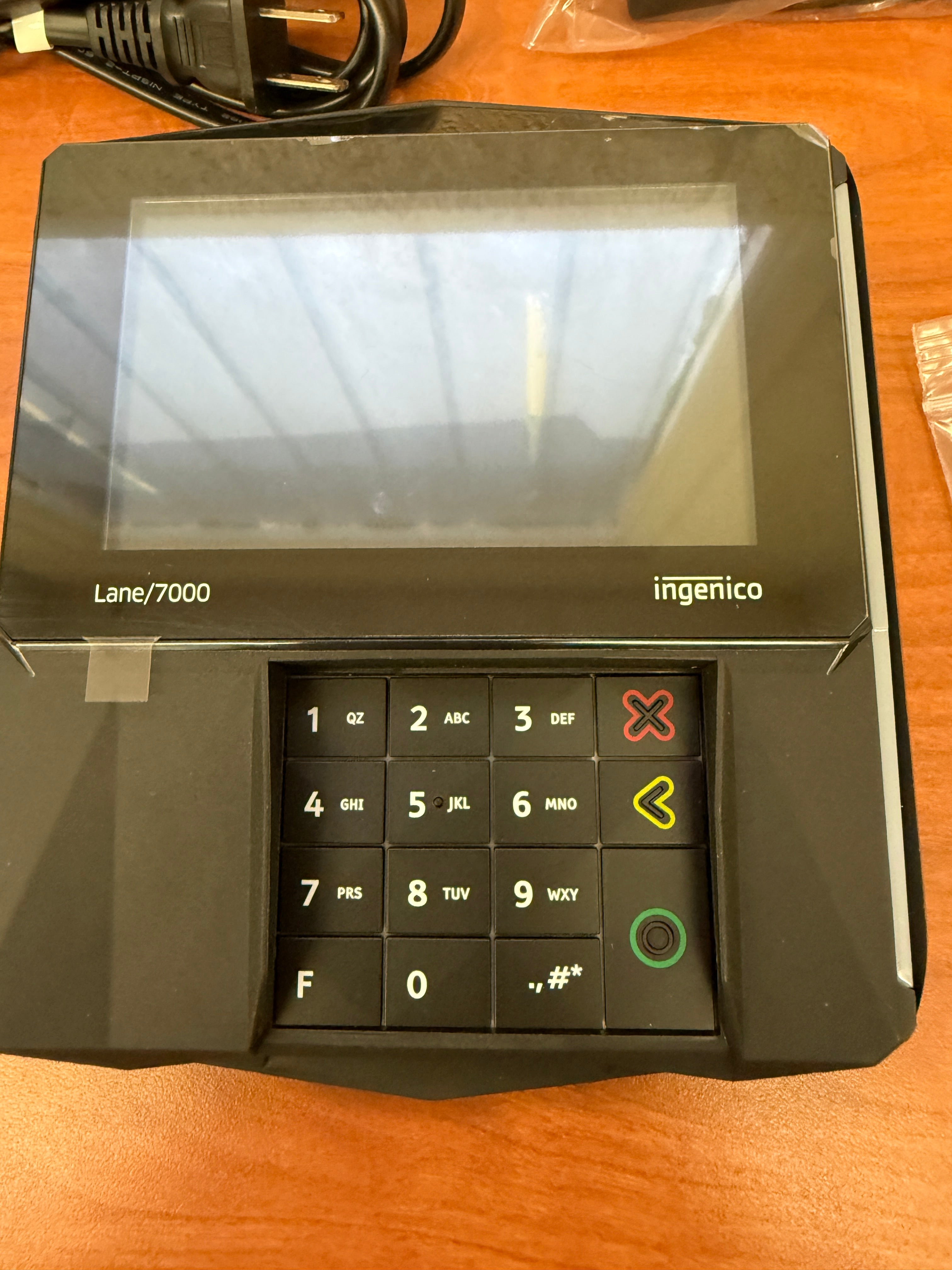 Lane 7000 Card Reader | Ingenico | Model # LAN700-USAMZ04A