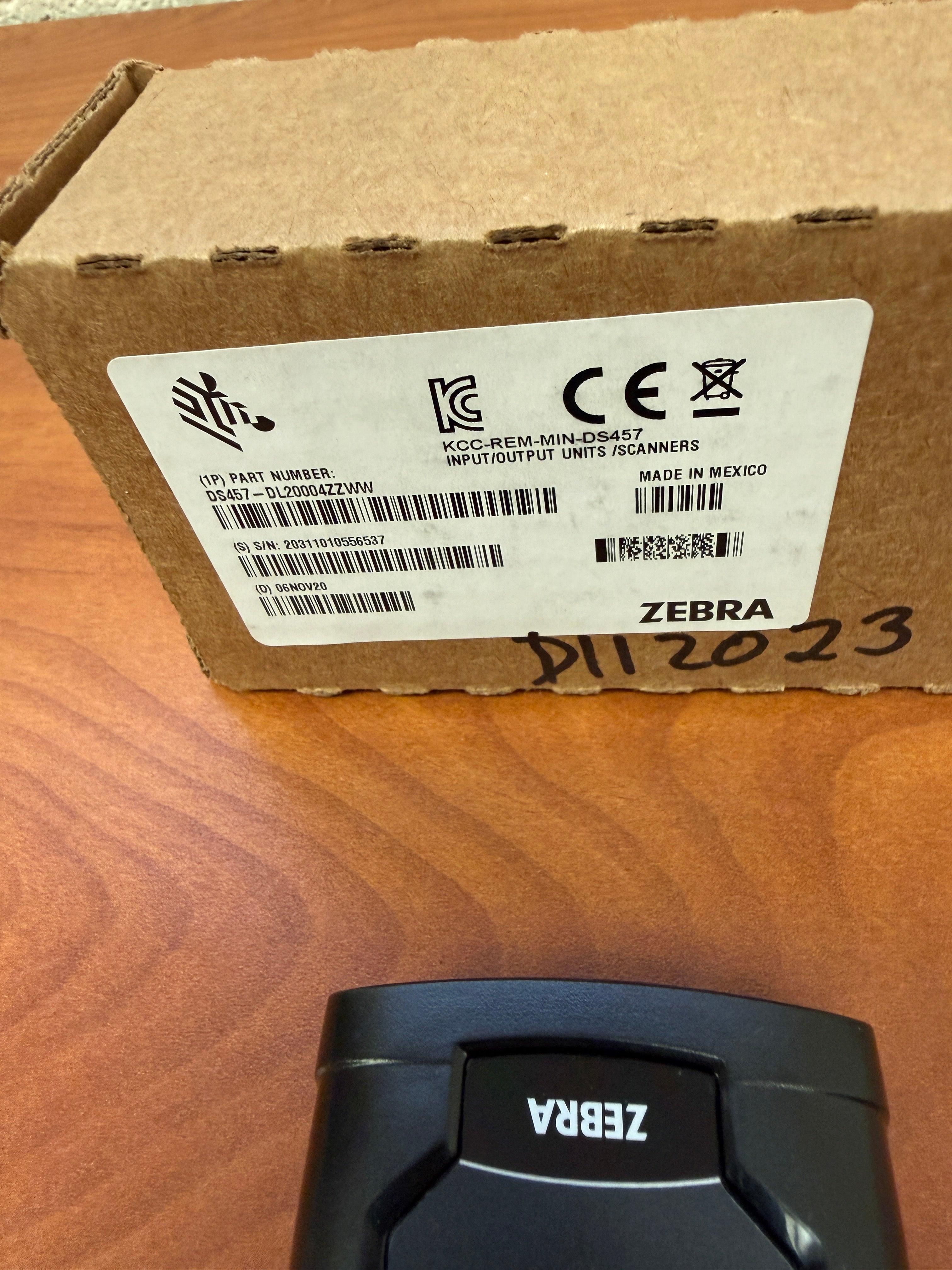 Barcode Scanner (Scanner Only) | Zebra | Model # DS457
