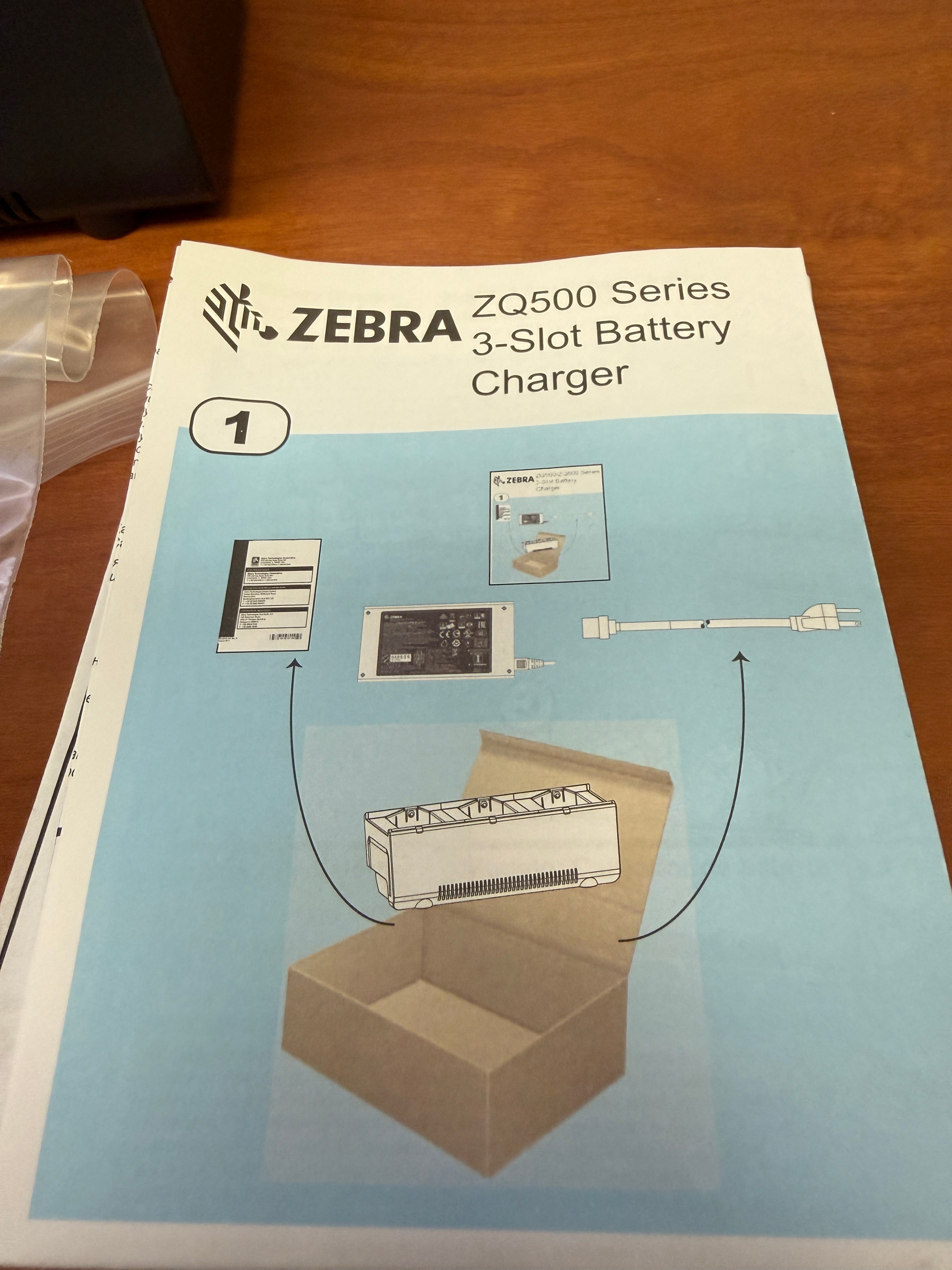 3 Slot Battery Charger | Zebra