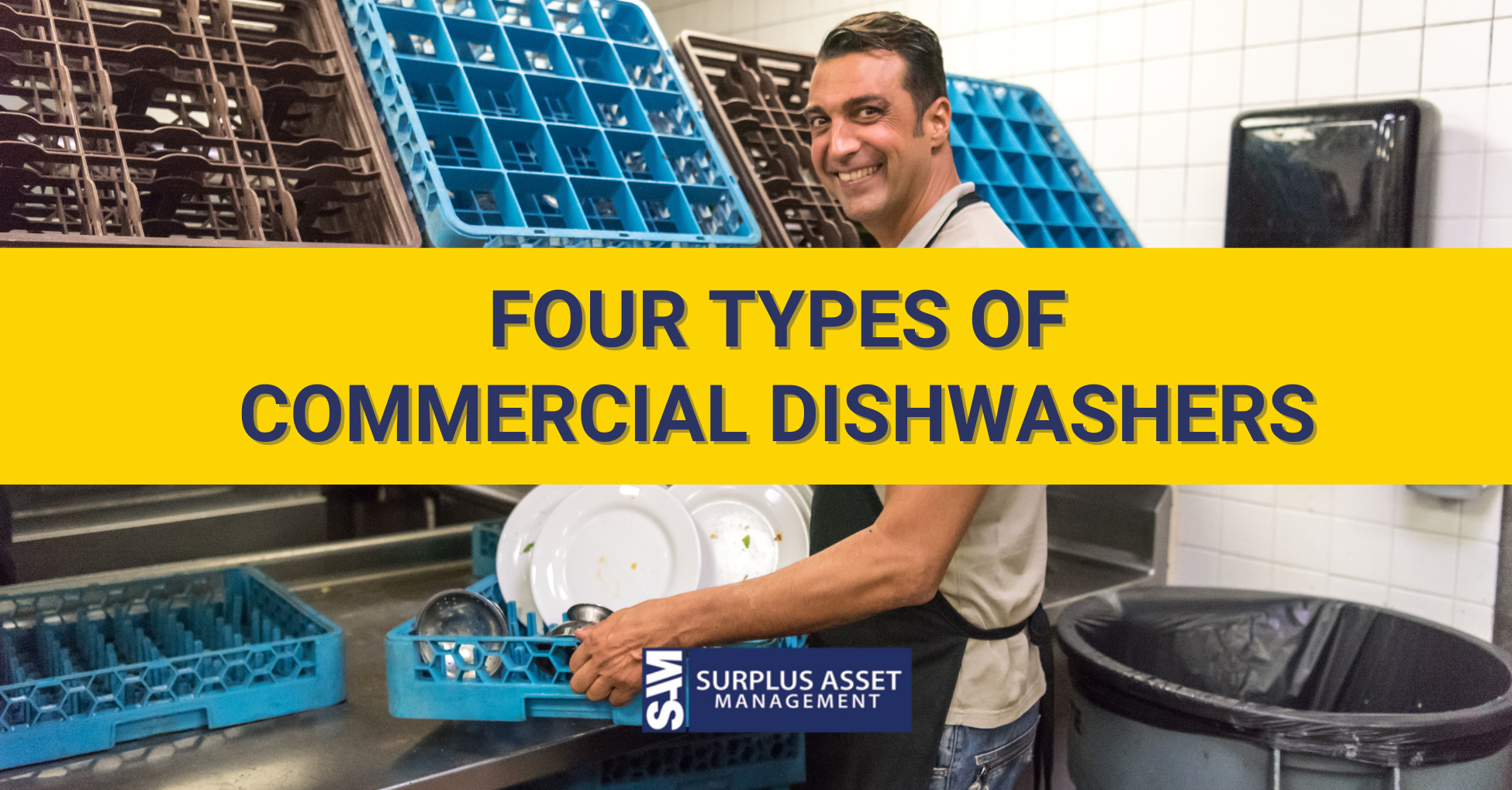 4 Types of Commercial Dishwashers