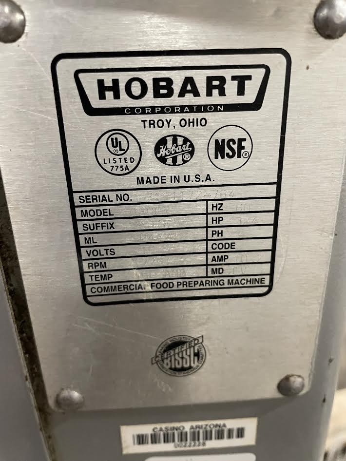 30 QT Planetary Mixer | Hobart | Model # D-300T | 115 Volt