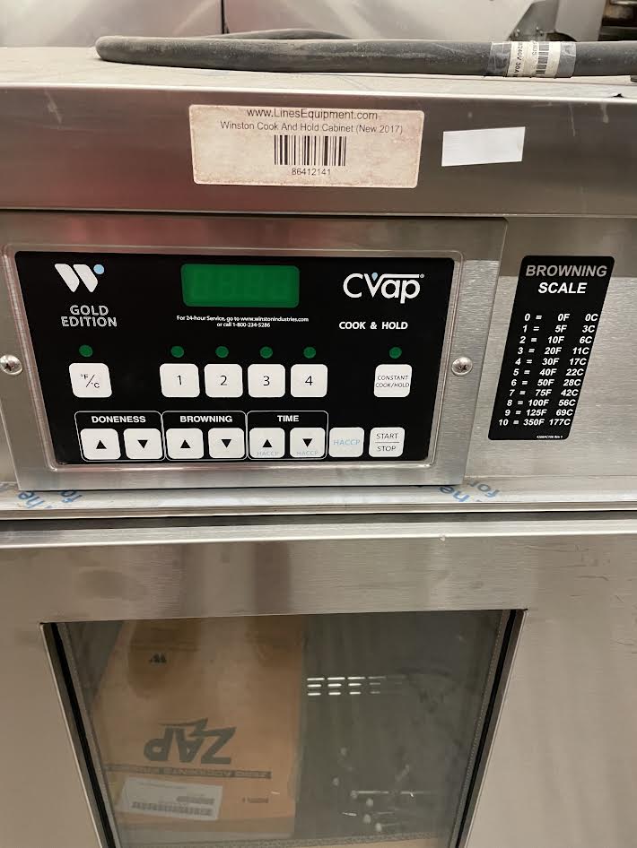 NEW CVAP Cook and Hold Oven (2017) | Winston | Model # CAC509| Ser # 20170920-0047 | 208Volt