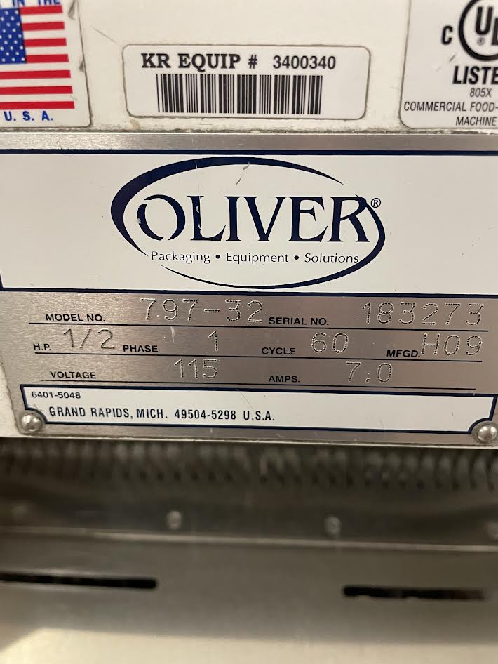 Bread Slicer | Oliver | Model # 797-32 | 115 Volt