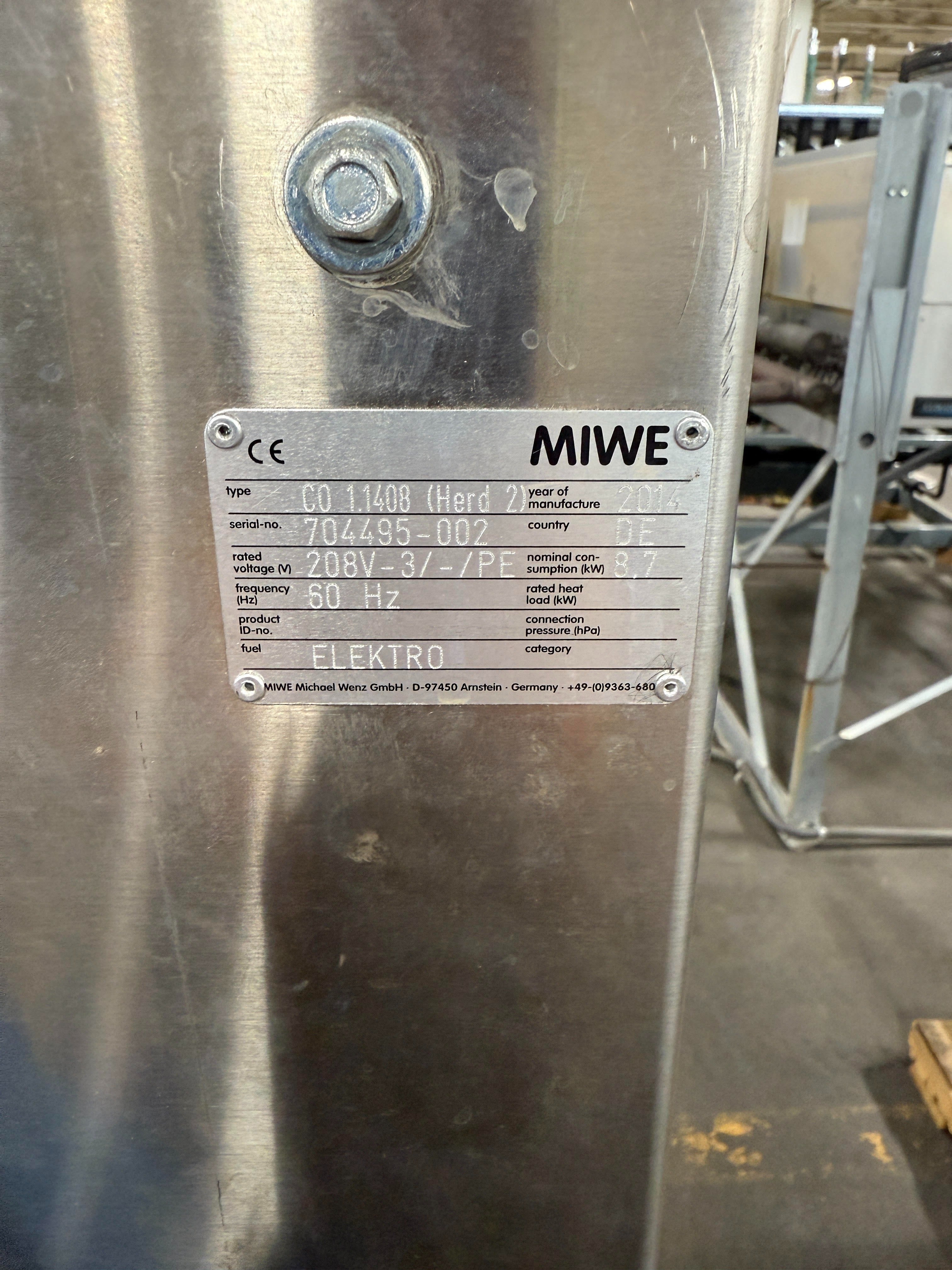 Electric Condo Triple Deck Oven | Miwe | Model # CO 1.1408 (Herd 2) | 208 Volt Triple Phase