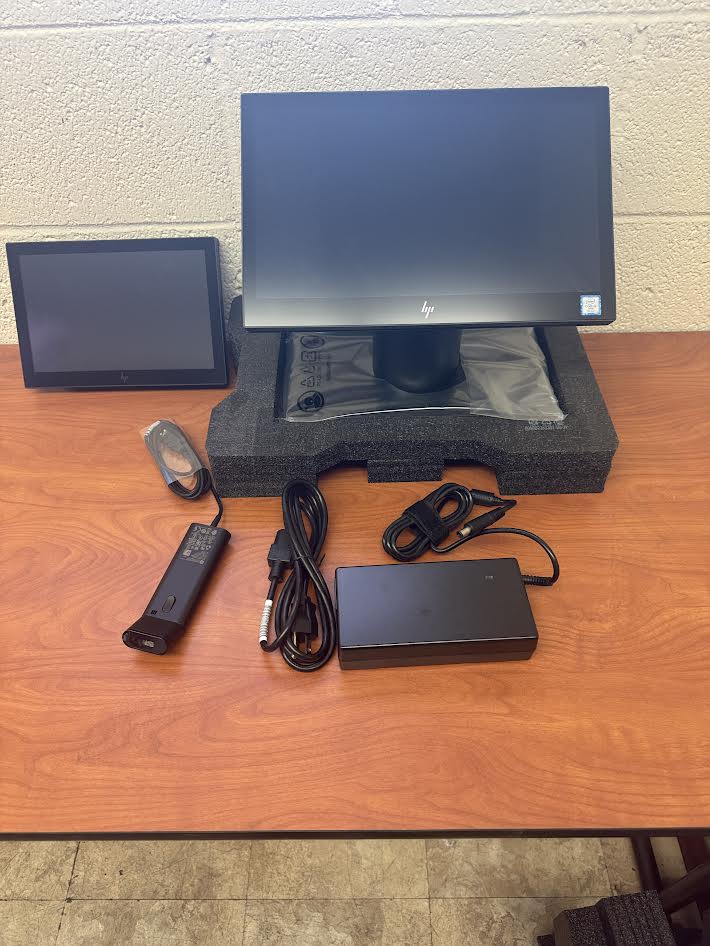 POS 10.1" Touch Screen Display with Base | HP | Model # POS Engage One with CIS Plus
