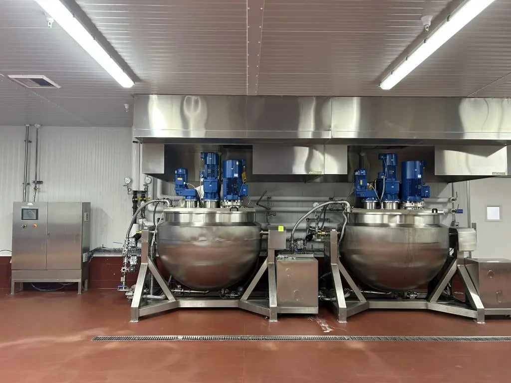 steam-jacketed kettle