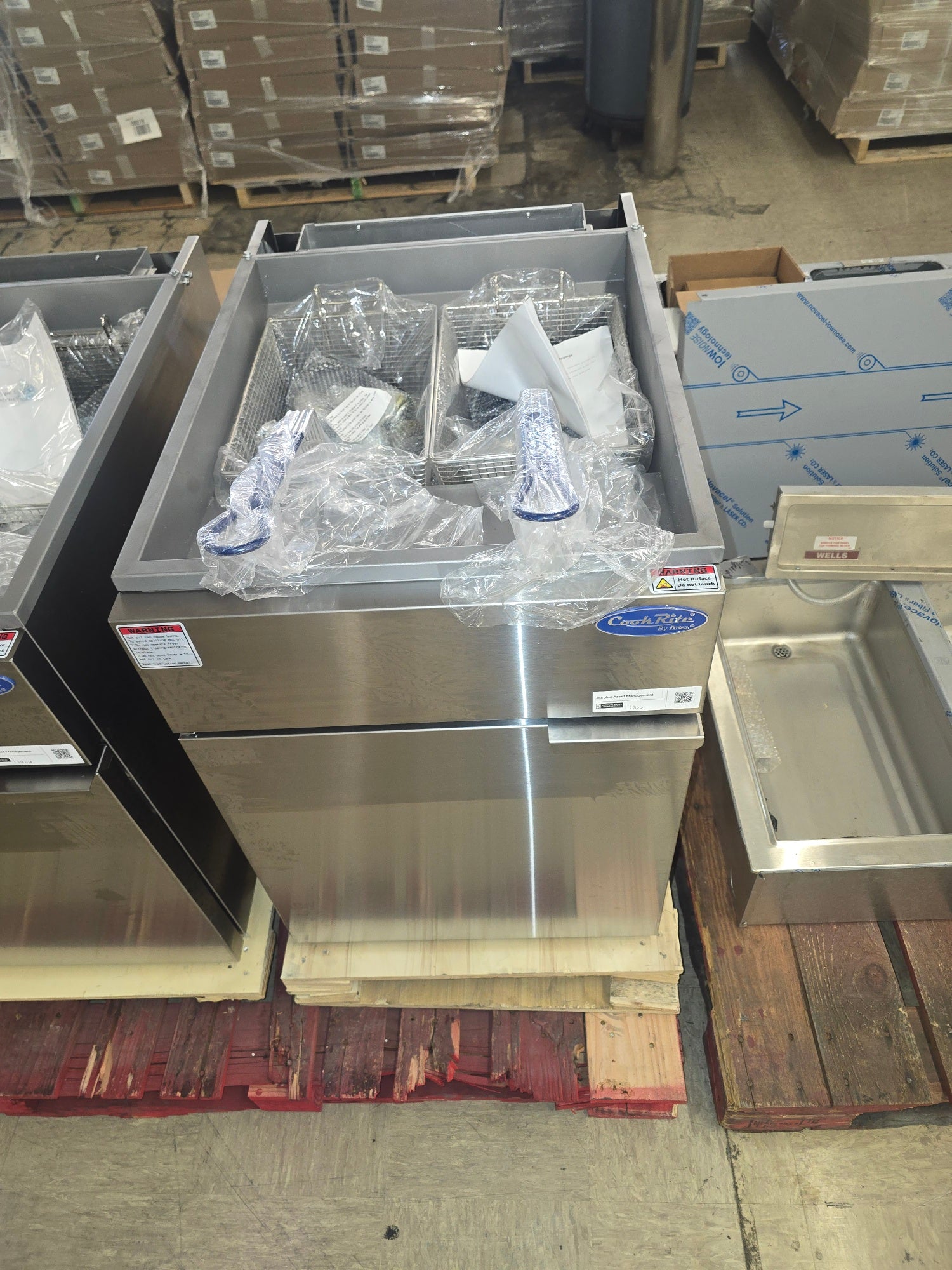 **NEW** CookRite | ATFS-75 | 75 lb. Capacity | Natural Gas| Deep Fryer